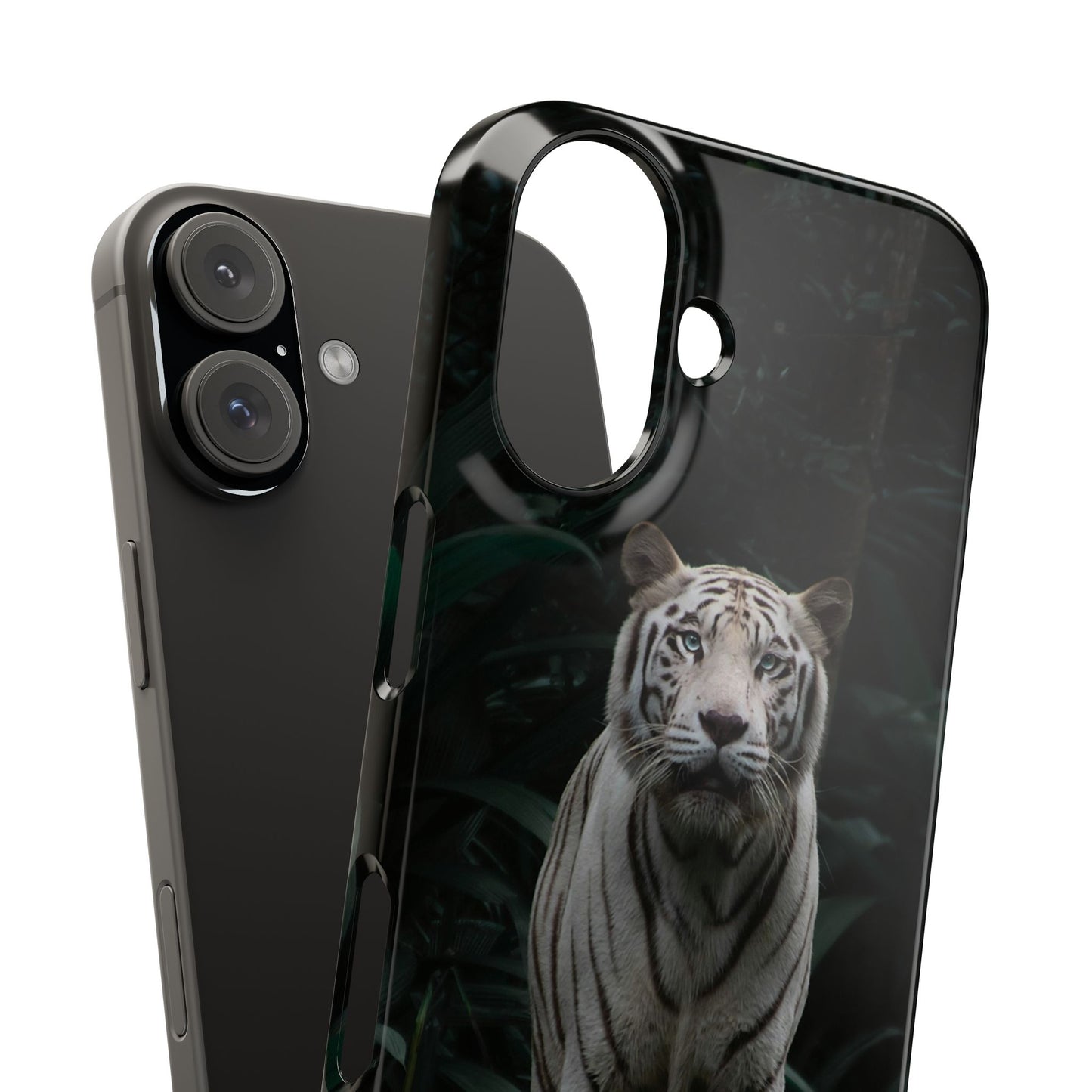 Majestic White Tiger Cajasol - Elegant & Protective for Wildlife Lovers