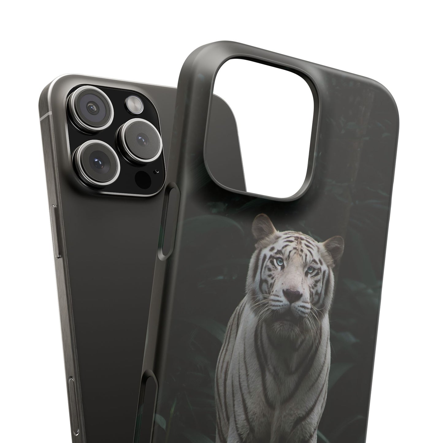 Majestic White Tiger Cajasol - Elegant & Protective for Wildlife Lovers