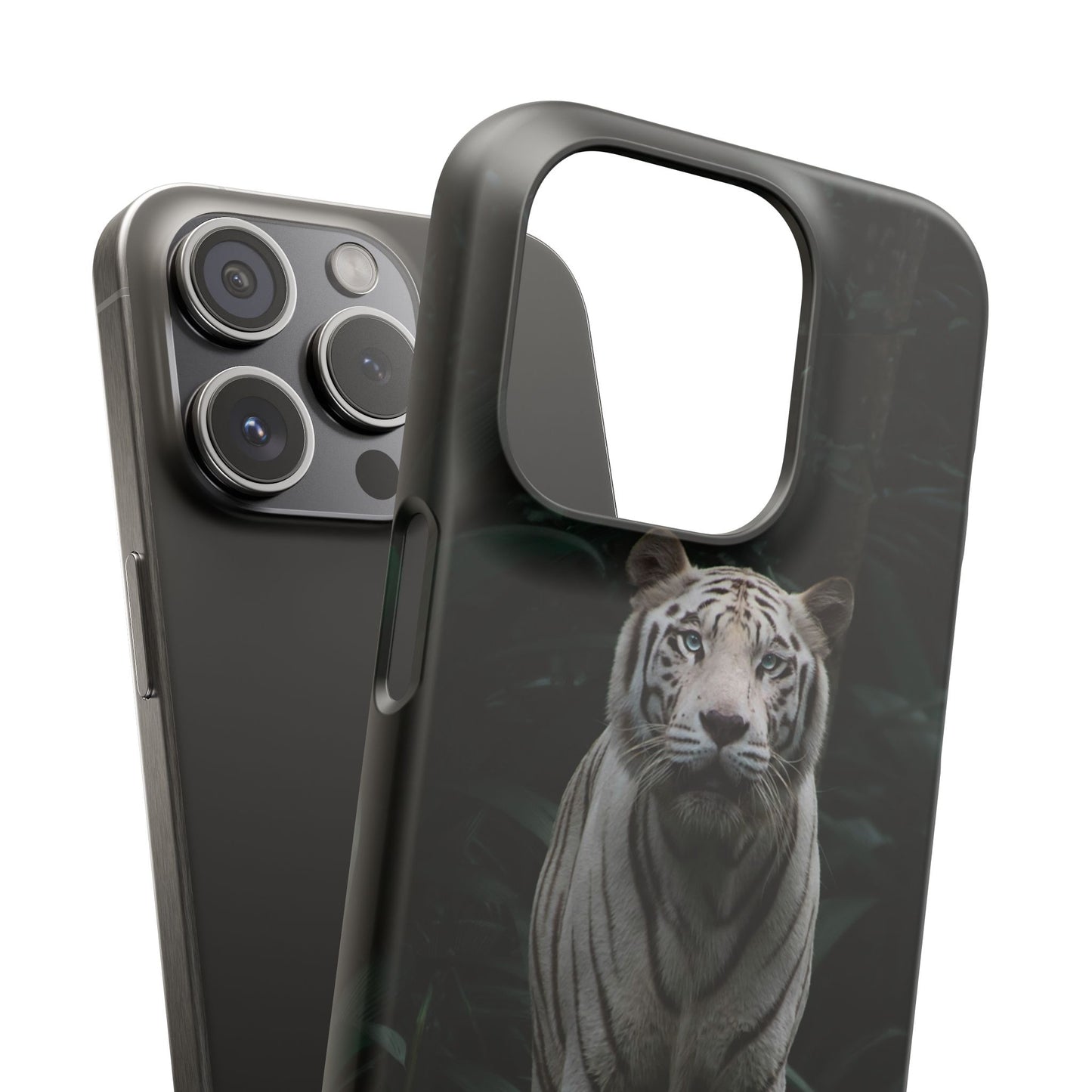 Majestic White Tiger Cajasol - Elegant & Protective for Wildlife Lovers