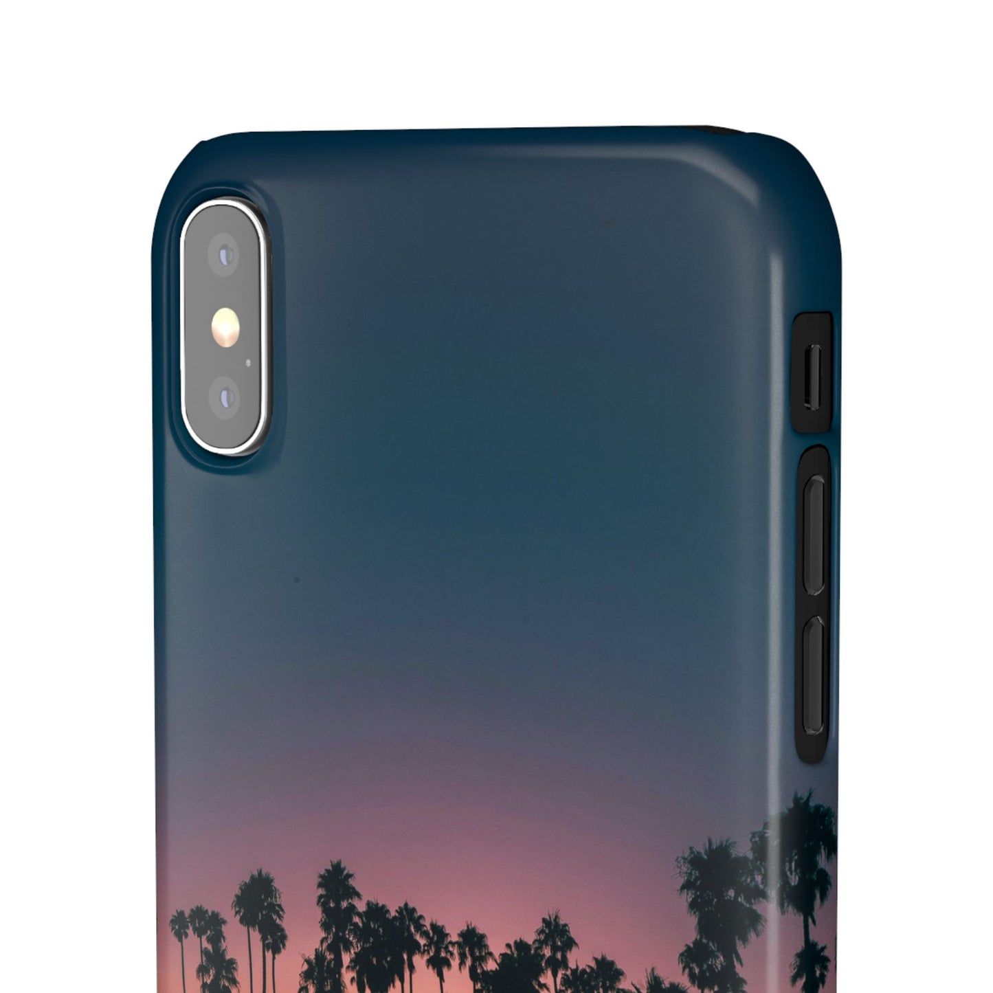 Tropical Sunset Cajasol - Vibrant Palm Tree