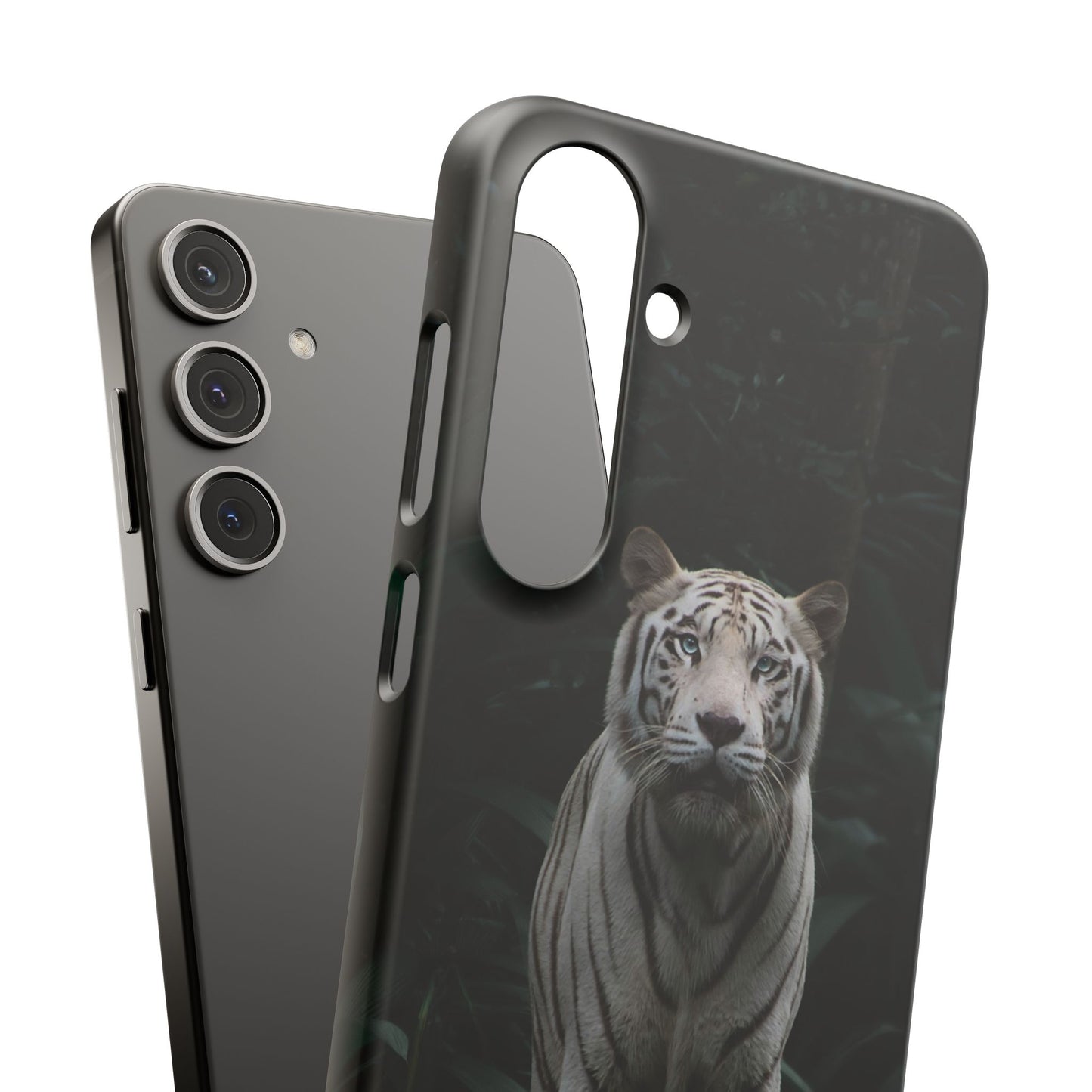 Majestic White Tiger Cajasol - Elegant & Protective for Wildlife Lovers