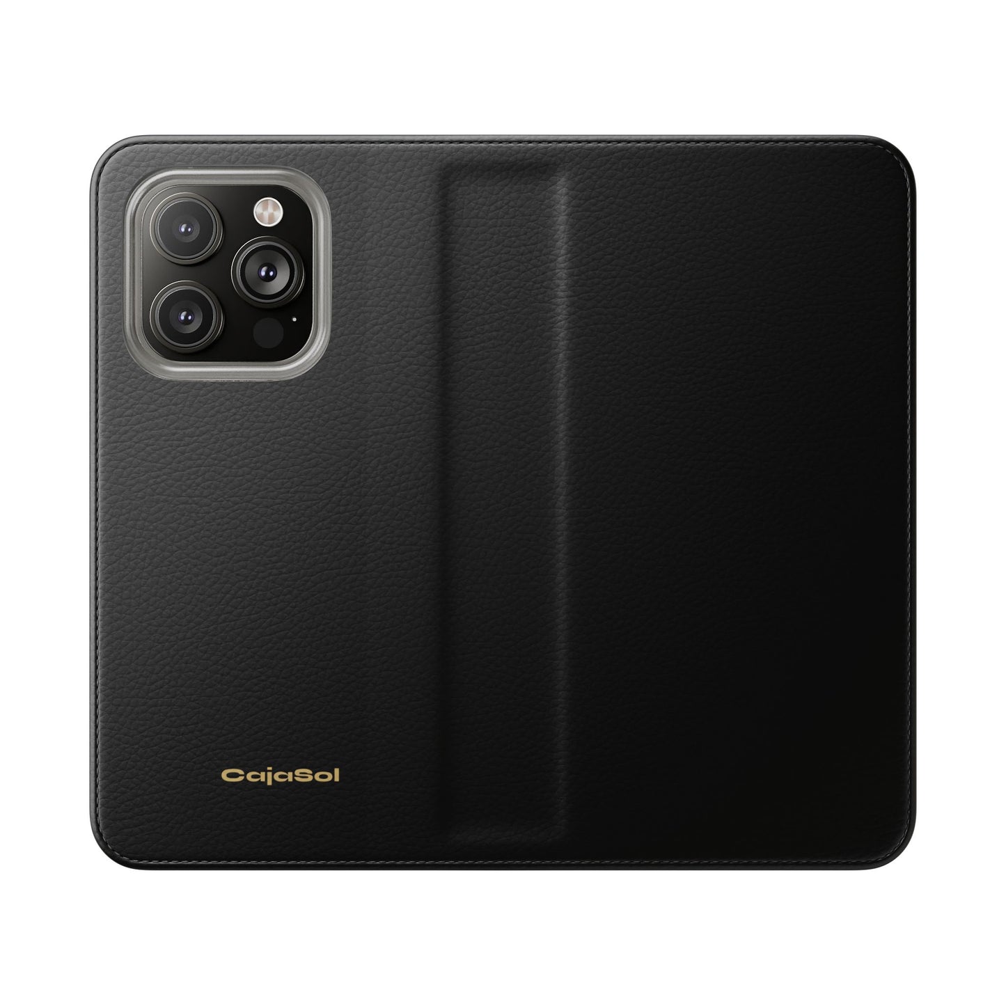 Obsidian Black Cajasol Luxe - Luxury Protection for Your Phone