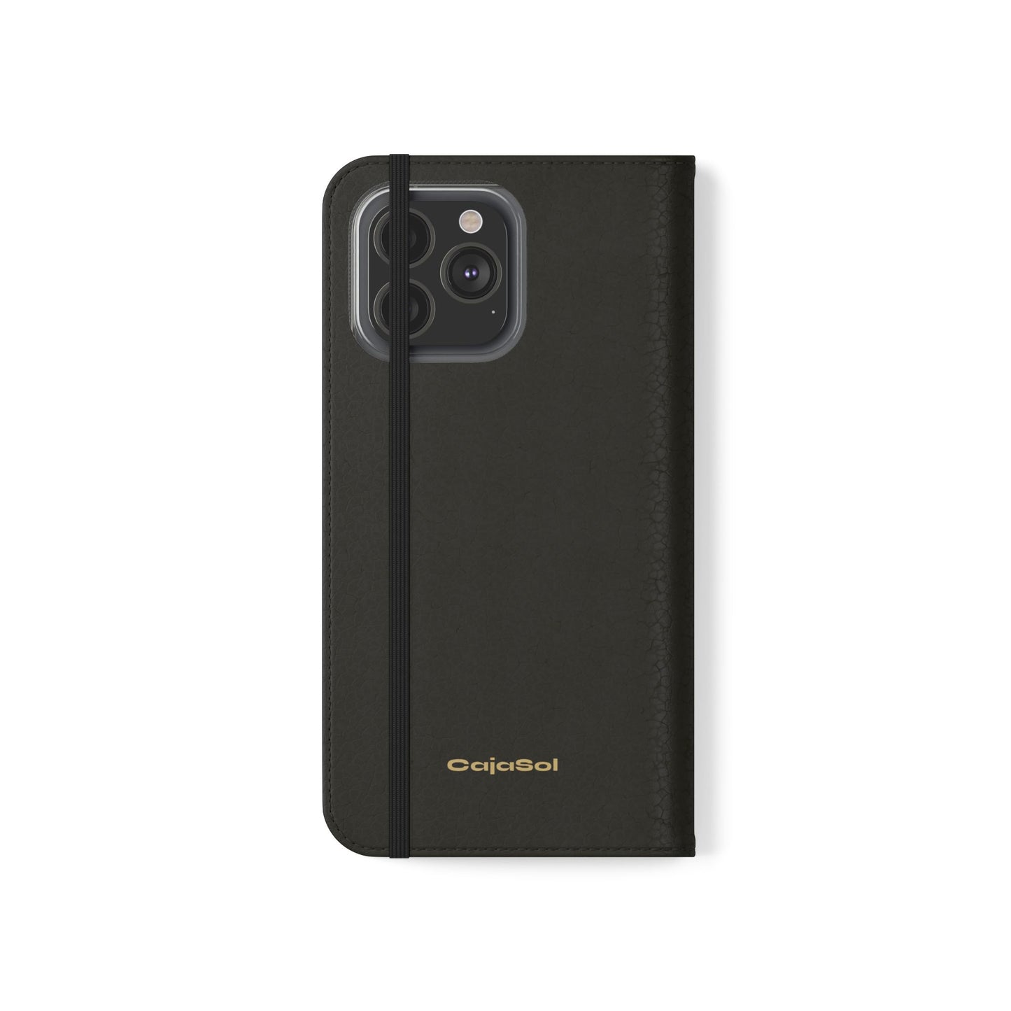 Obsidian Black Cajasol Luxe - Luxury Protection for Your Phone
