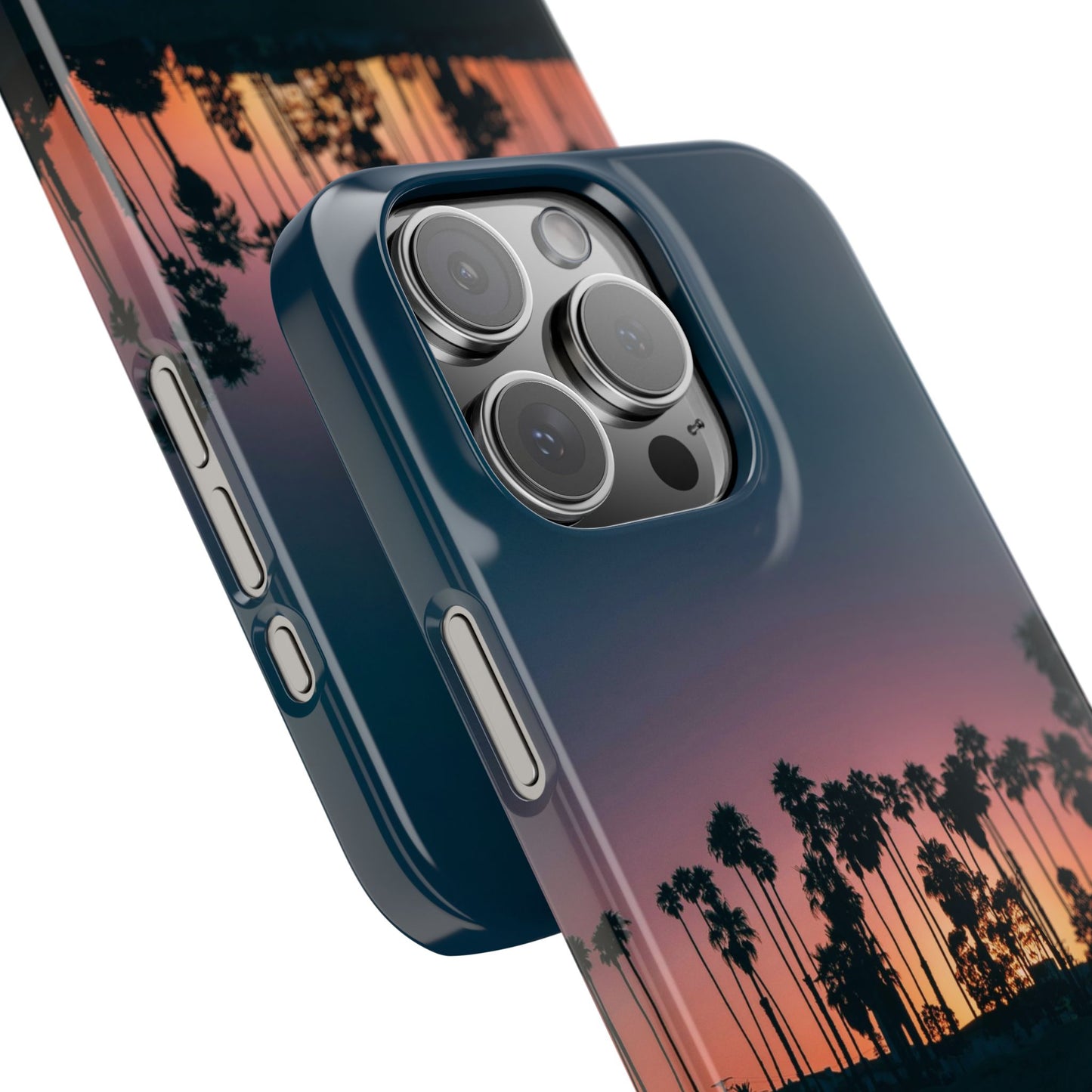 Tropical Sunset Cajasol - Vibrant Palm Tree