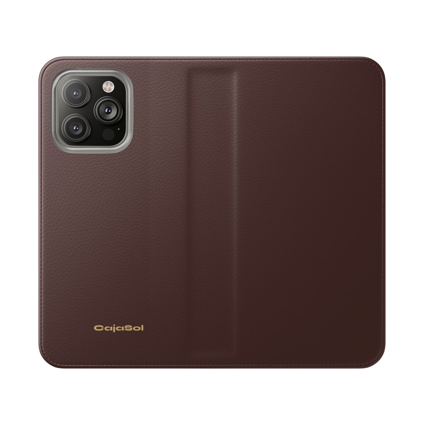 Espresso Brown Cajasol Luxe - Luxury Protection for Your Phone