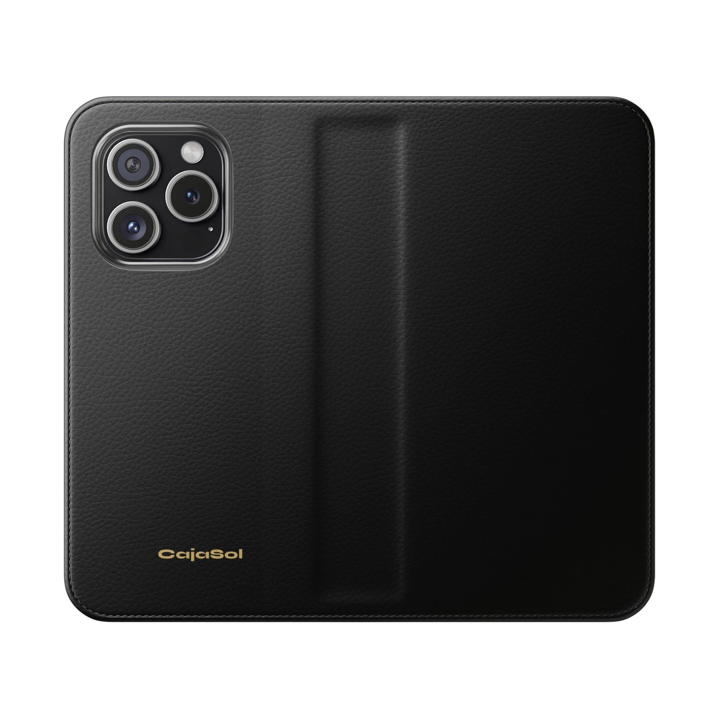 Obsidian Black Cajasol Luxe - Luxury Protection for Your Phone