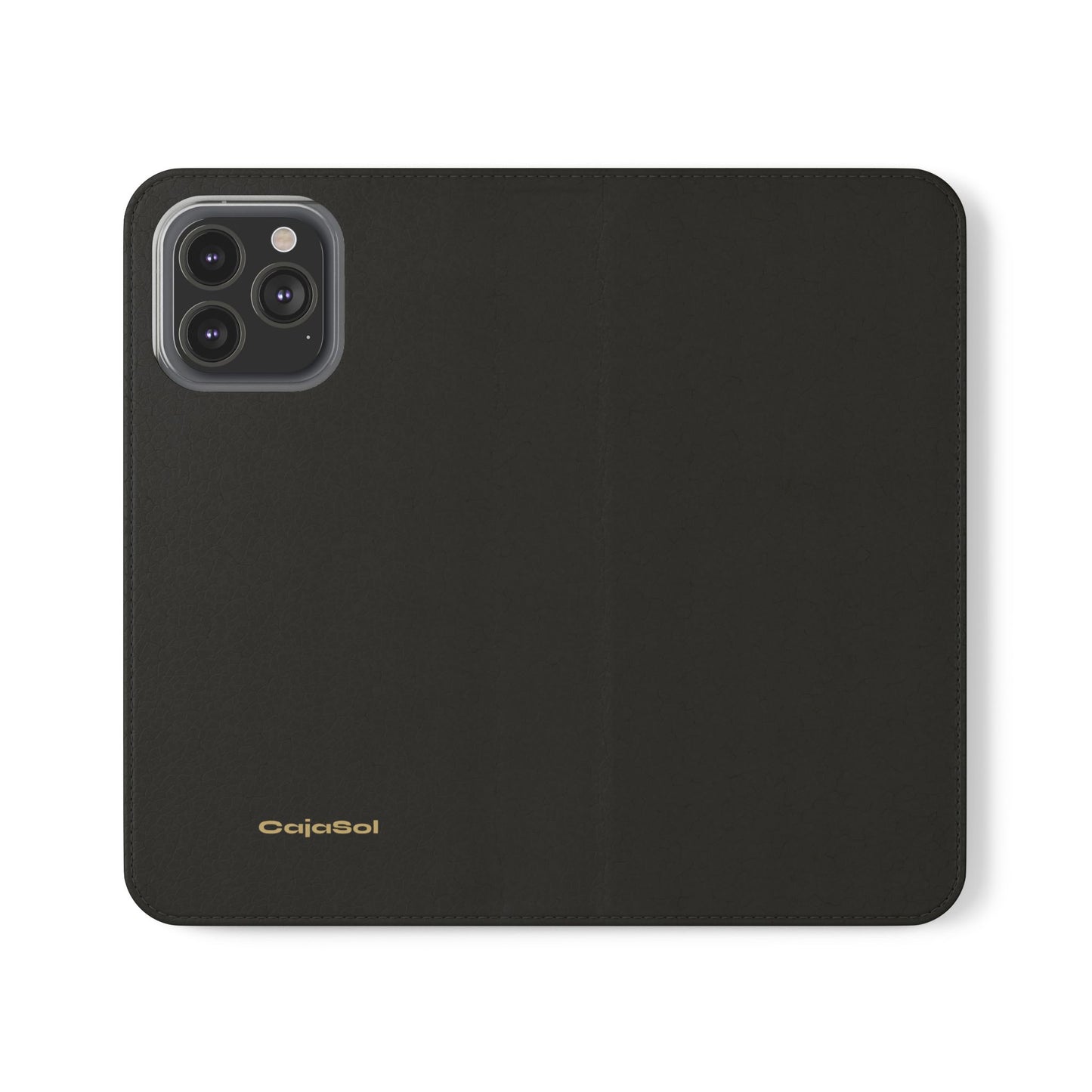 Obsidian Black Cajasol Luxe - Luxury Protection for Your Phone