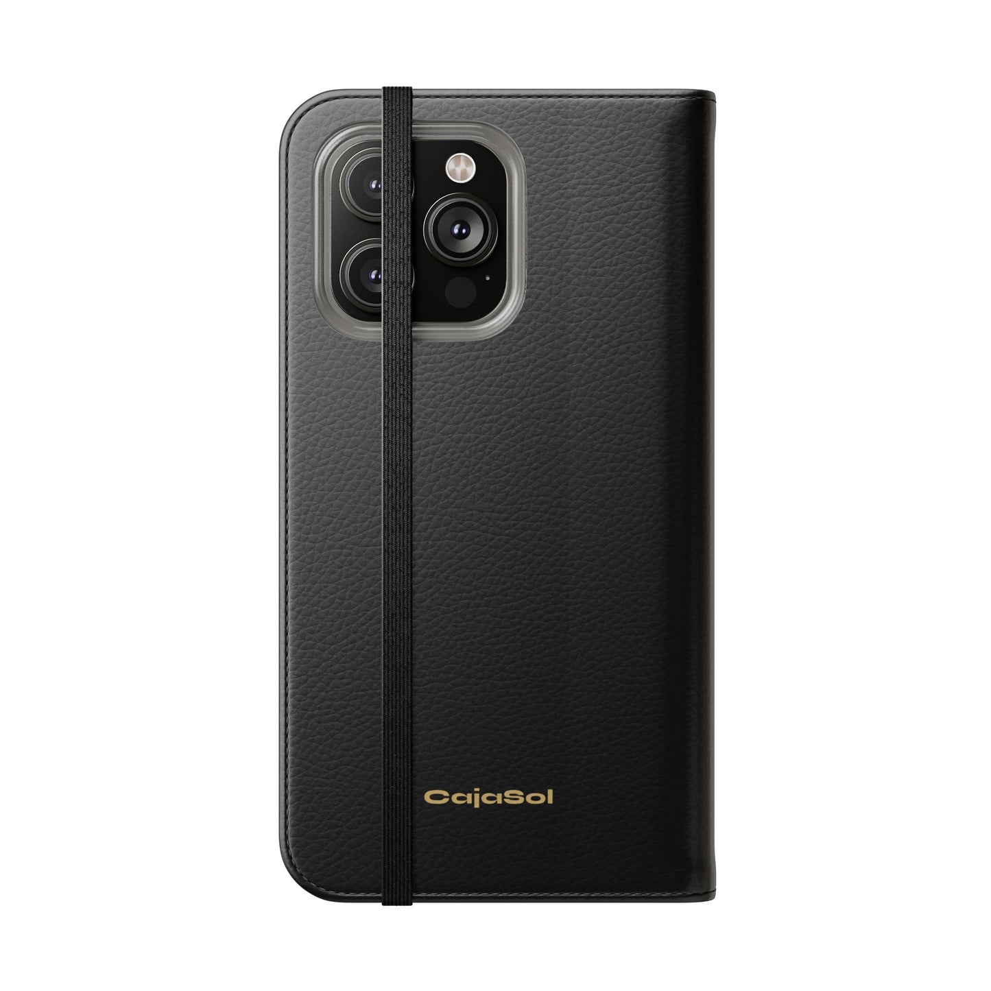 Obsidian Black Cajasol Luxe - Luxury Protection for Your Phone