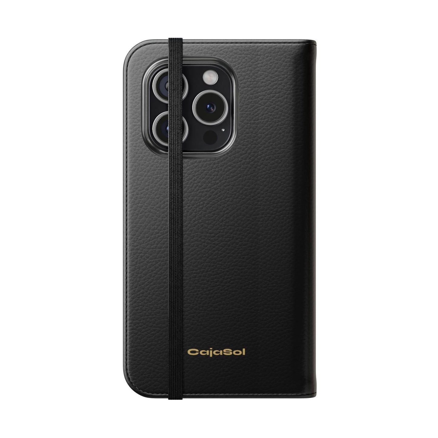 Obsidian Black Cajasol Luxe - Luxury Protection for Your Phone