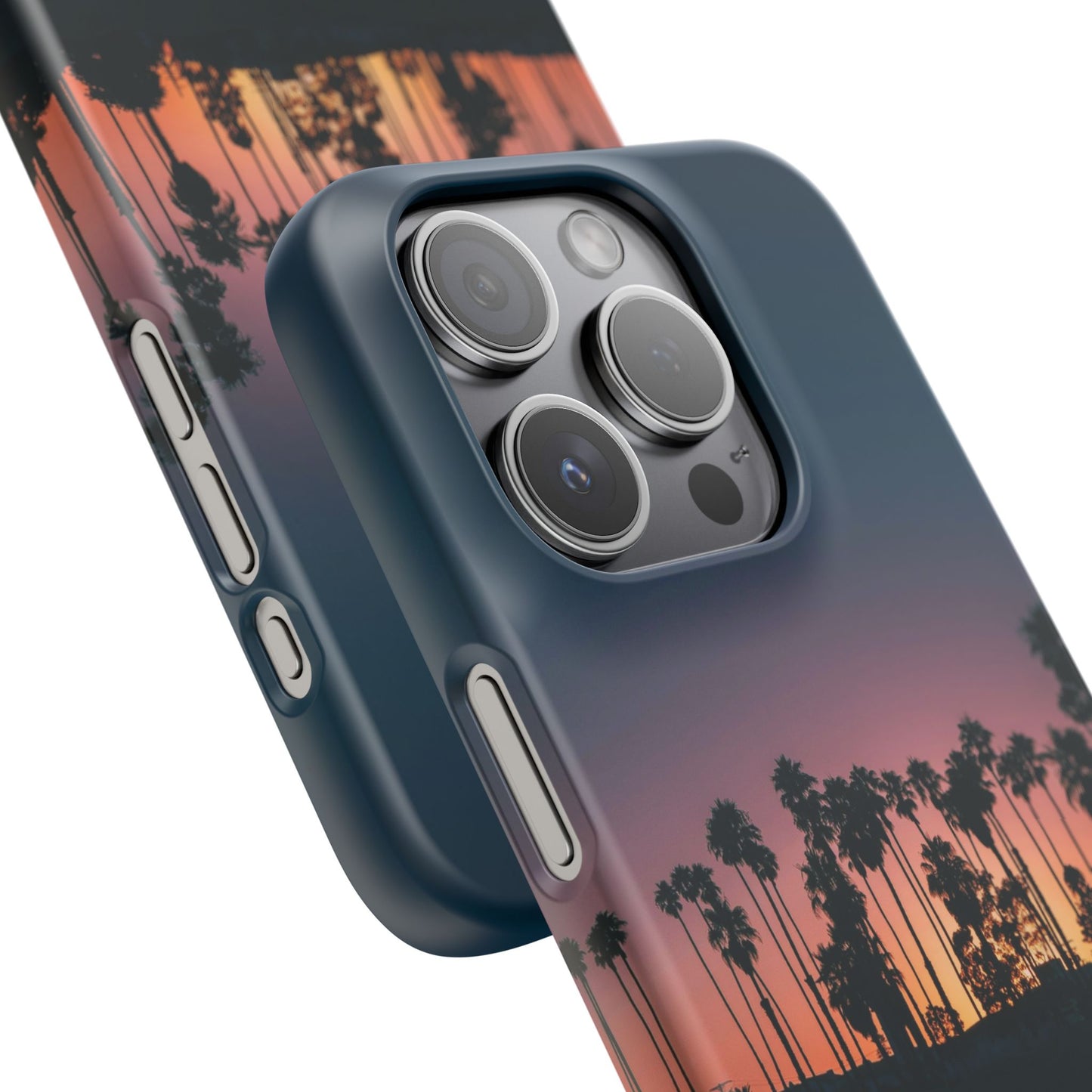 Tropical Sunset Cajasol - Vibrant Palm Tree