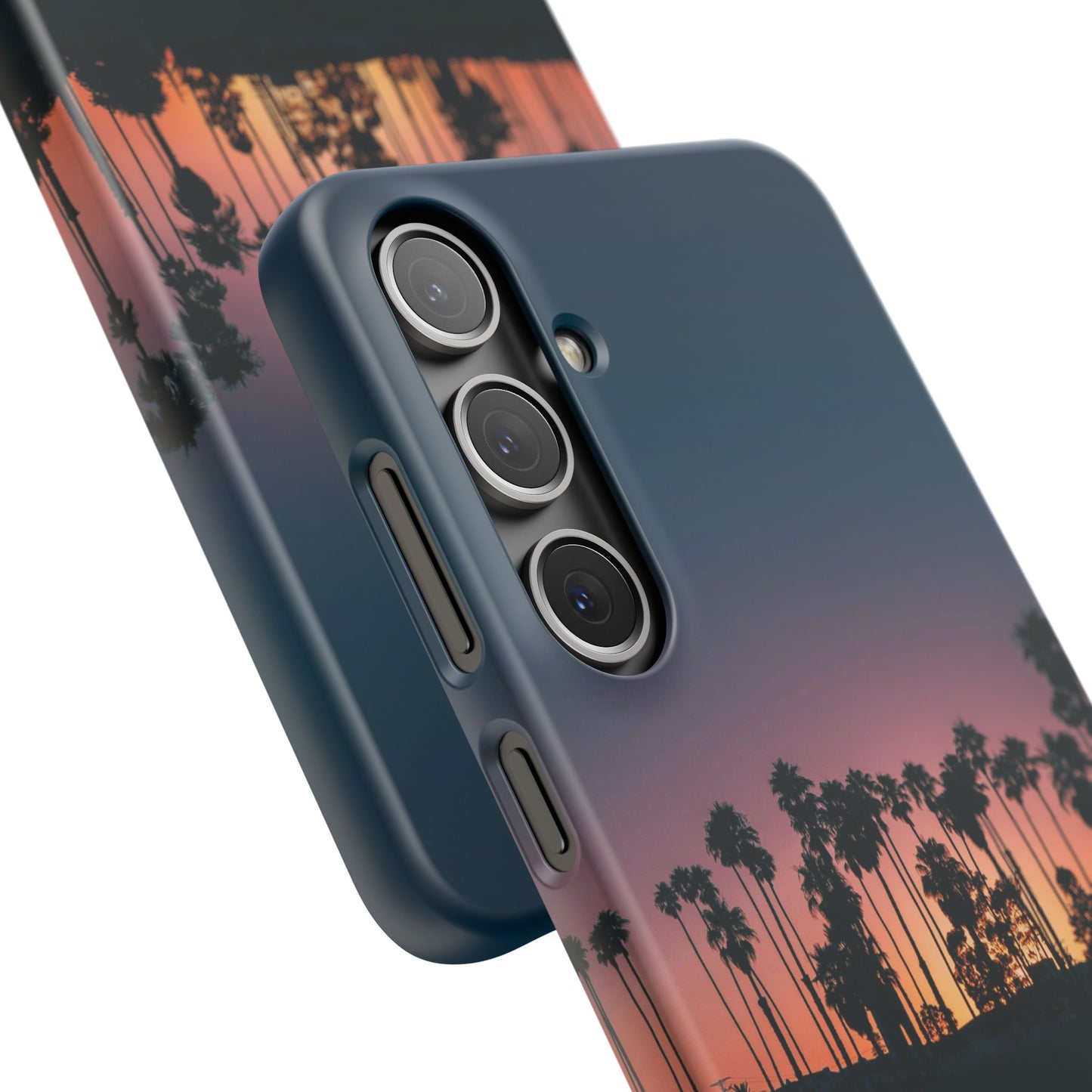 Tropical Sunset Cajasol - Vibrant Palm Tree