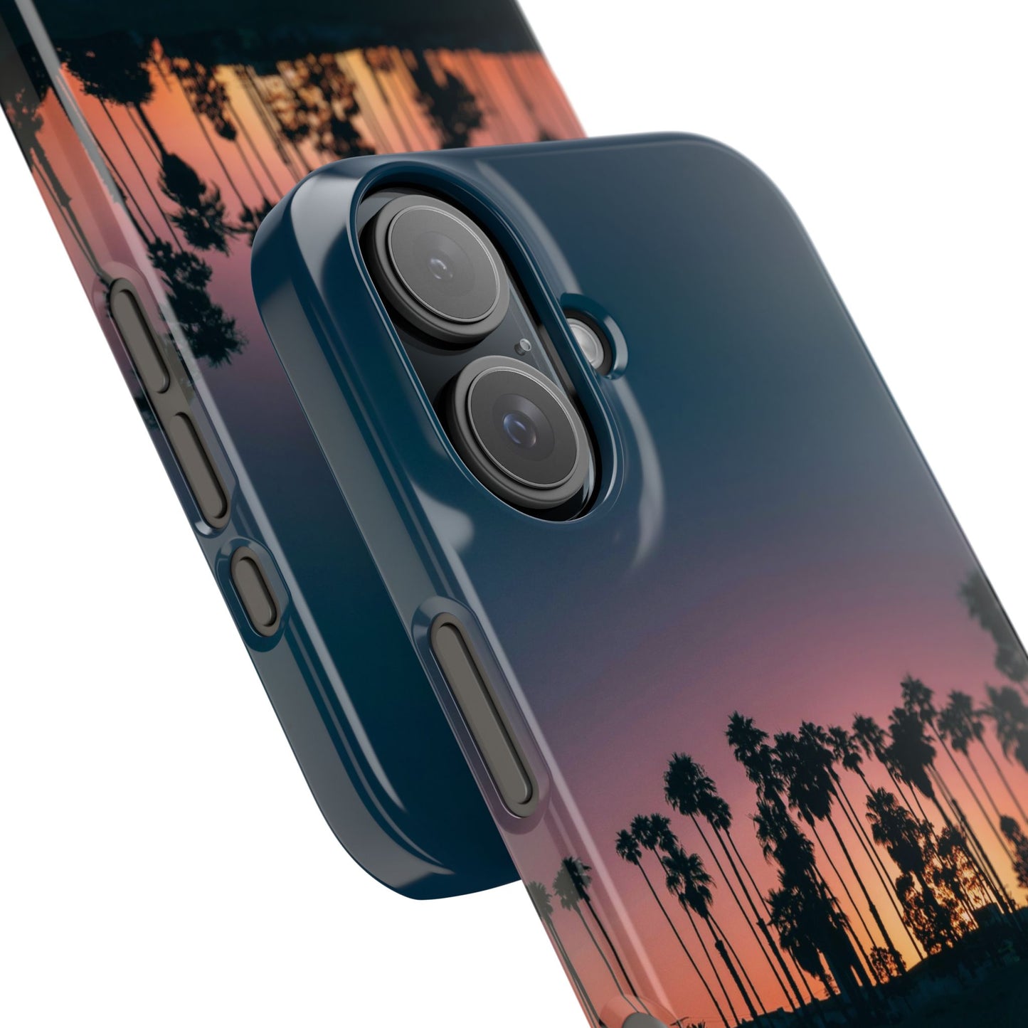 Tropical Sunset Cajasol - Vibrant Palm Tree