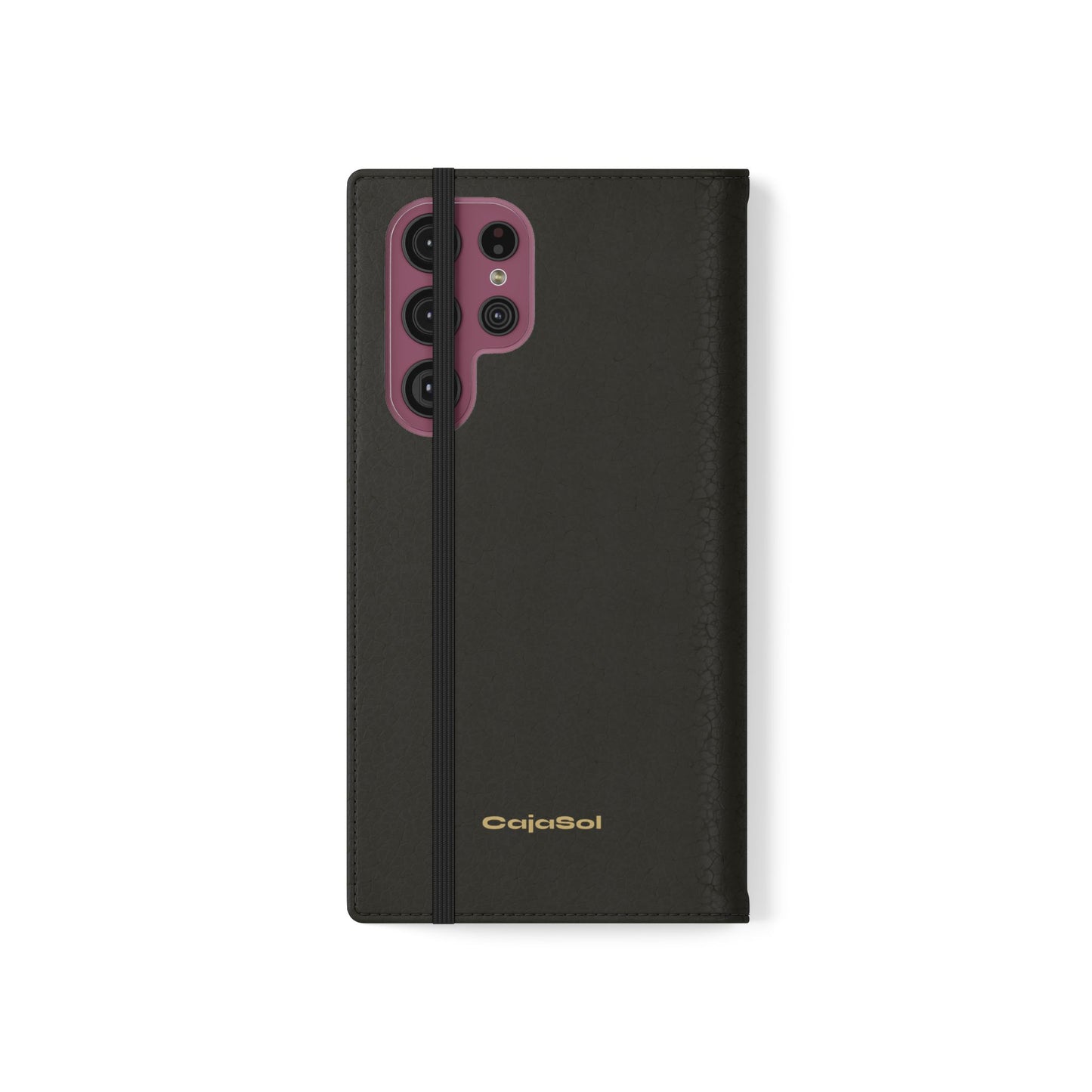 Obsidian Black Cajasol Luxe - Luxury Protection for Your Phone