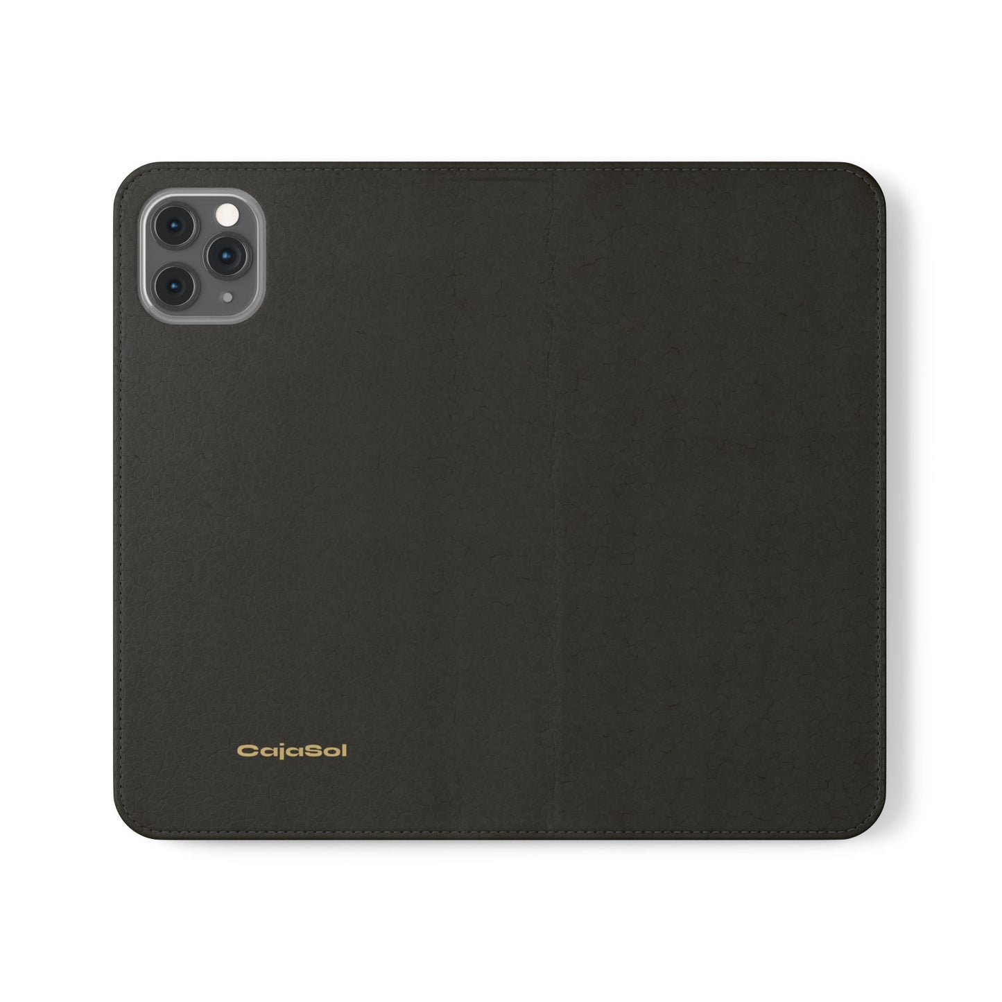 Obsidian Black Cajasol Luxe - Luxury Protection for Your Phone