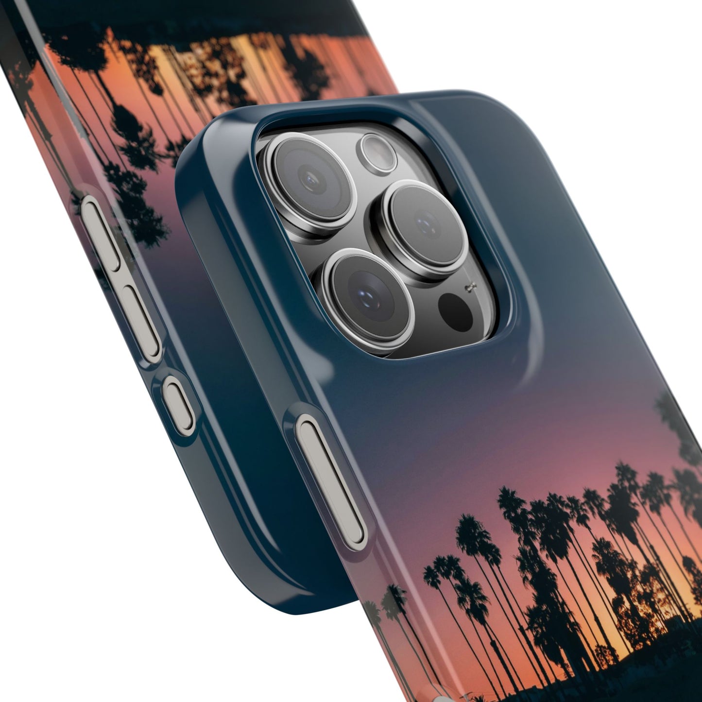 Tropical Sunset Cajasol - Vibrant Palm Tree