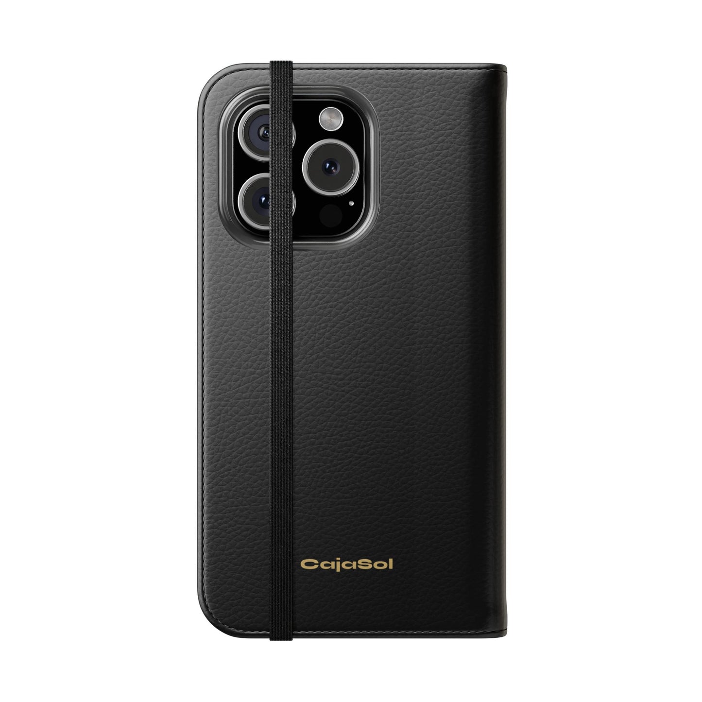 Obsidian Black Cajasol Luxe - Luxury Protection for Your Phone
