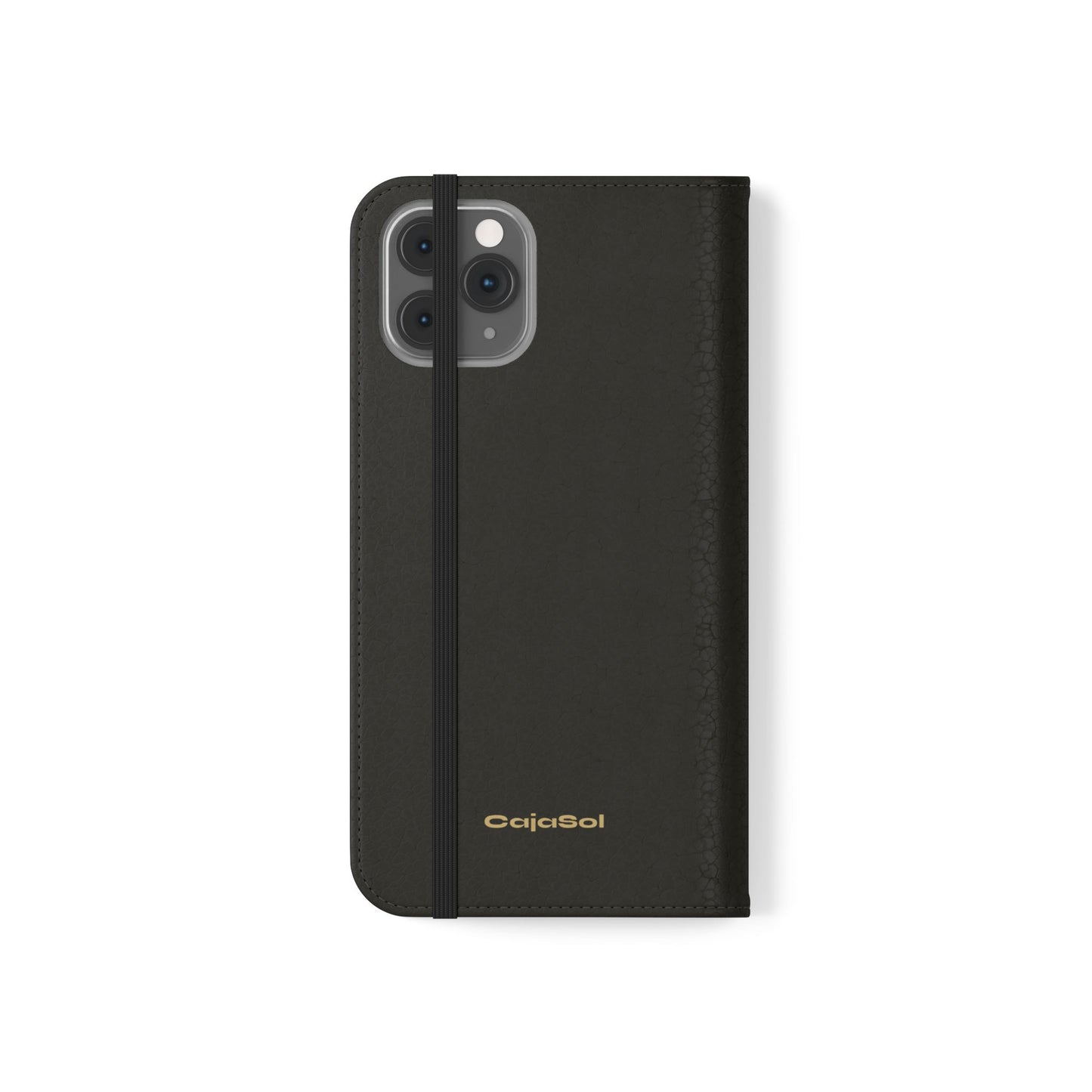 Obsidian Black Cajasol Luxe - Luxury Protection for Your Phone
