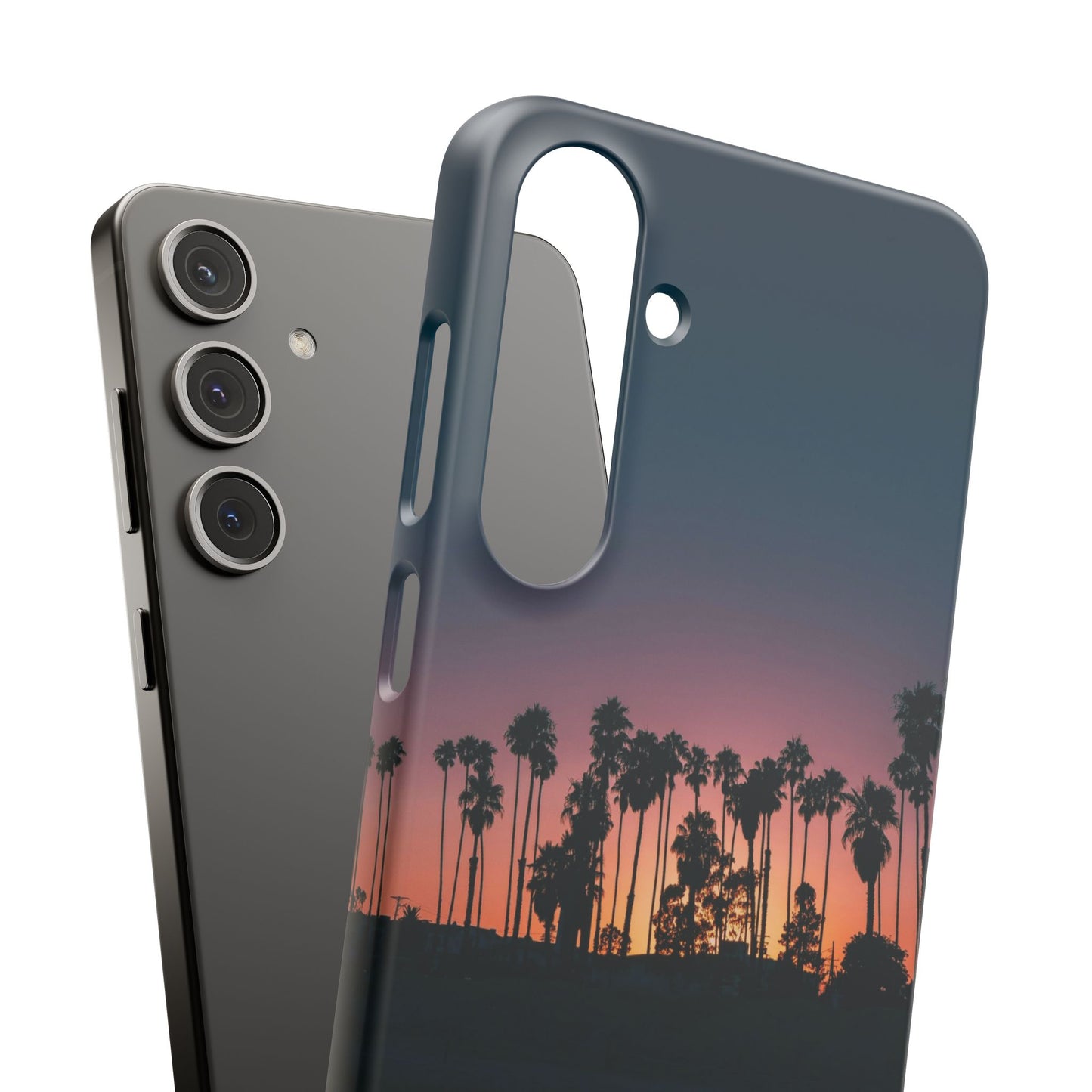 Tropical Sunset Cajasol - Vibrant Palm Tree