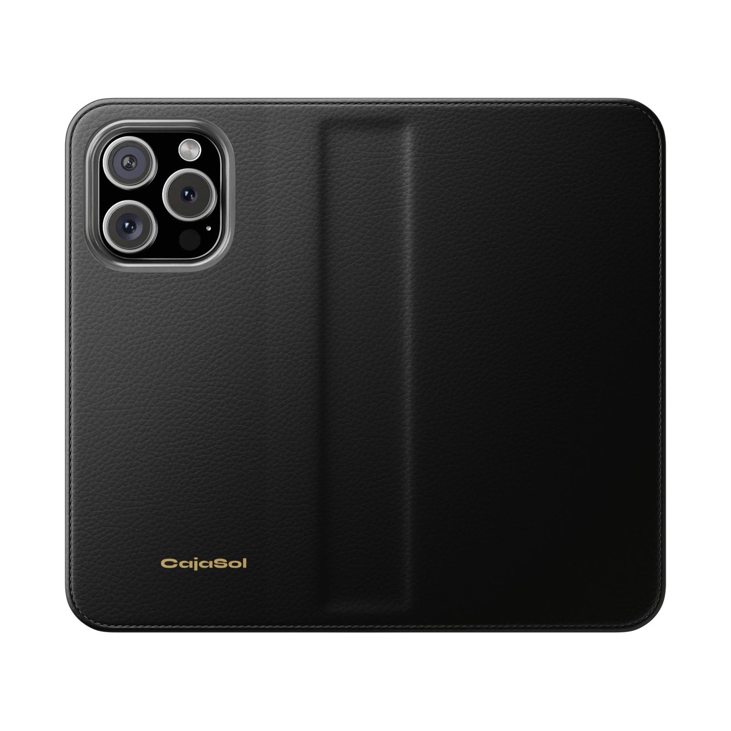 Obsidian Black Cajasol Luxe - Luxury Protection for Your Phone