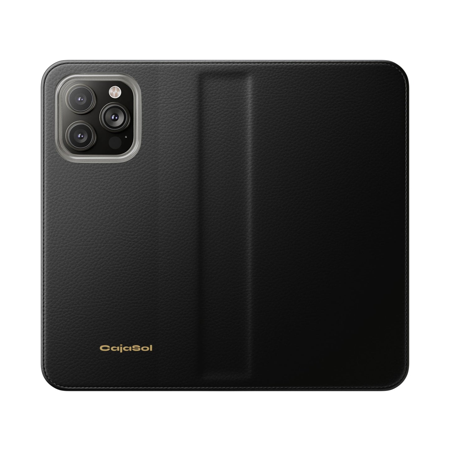 Obsidian Black Cajasol Luxe - Luxury Protection for Your Phone
