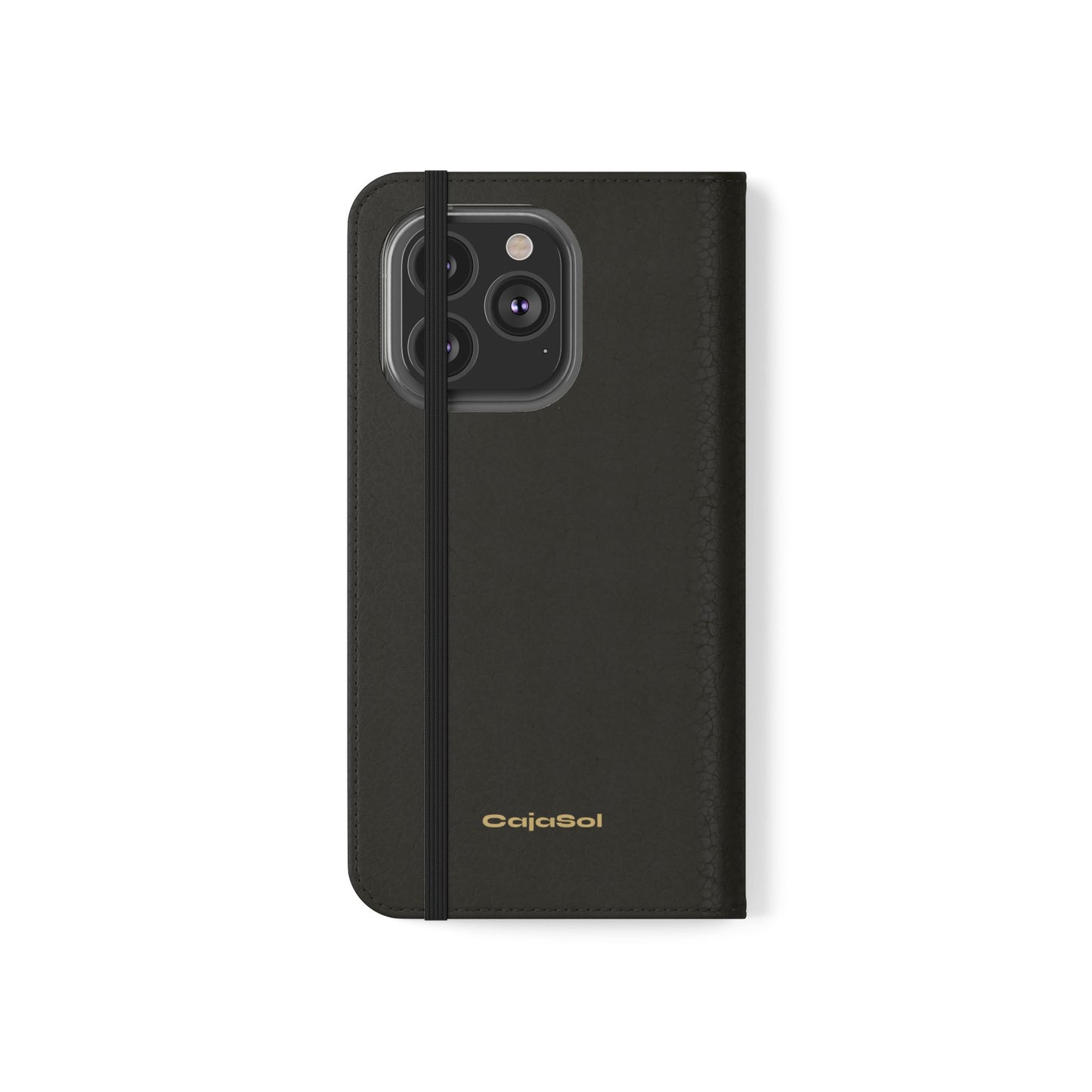 Obsidian Black Cajasol Luxe - Luxury Protection for Your Phone