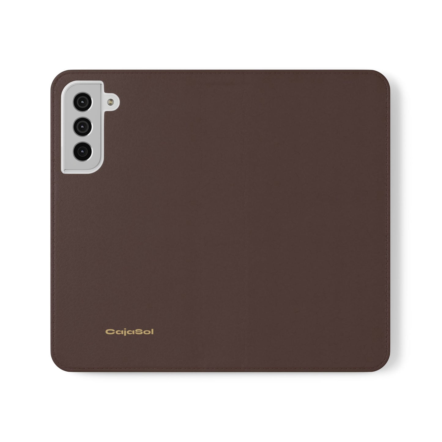 Espresso Brown Cajasol Luxe - Luxury Protection for Your Phone