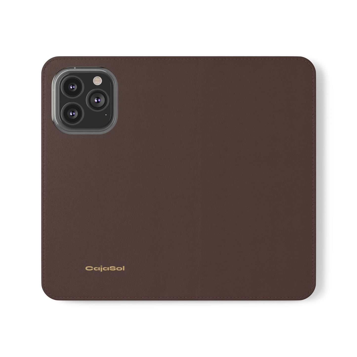 Espresso Brown Cajasol Luxe - Luxury Protection for Your Phone