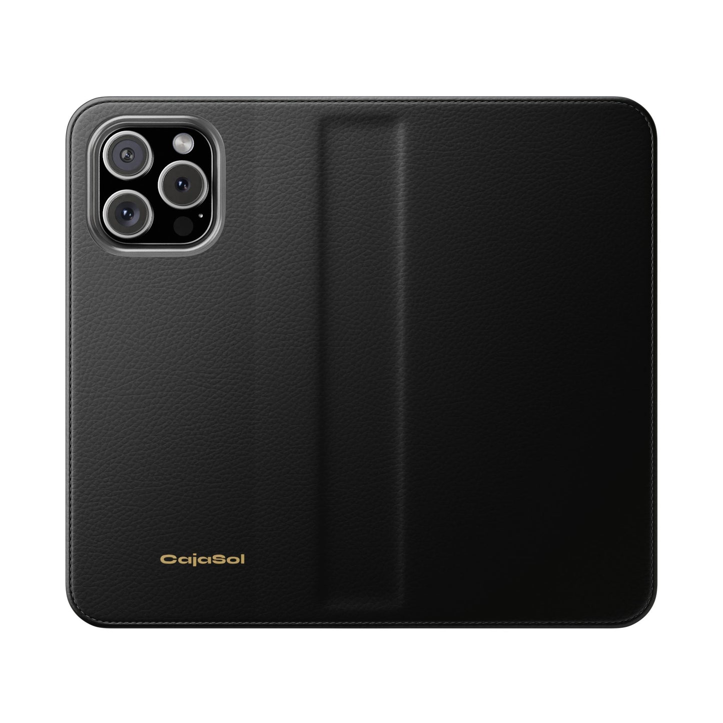 Obsidian Black Cajasol Luxe - Luxury Protection for Your Phone