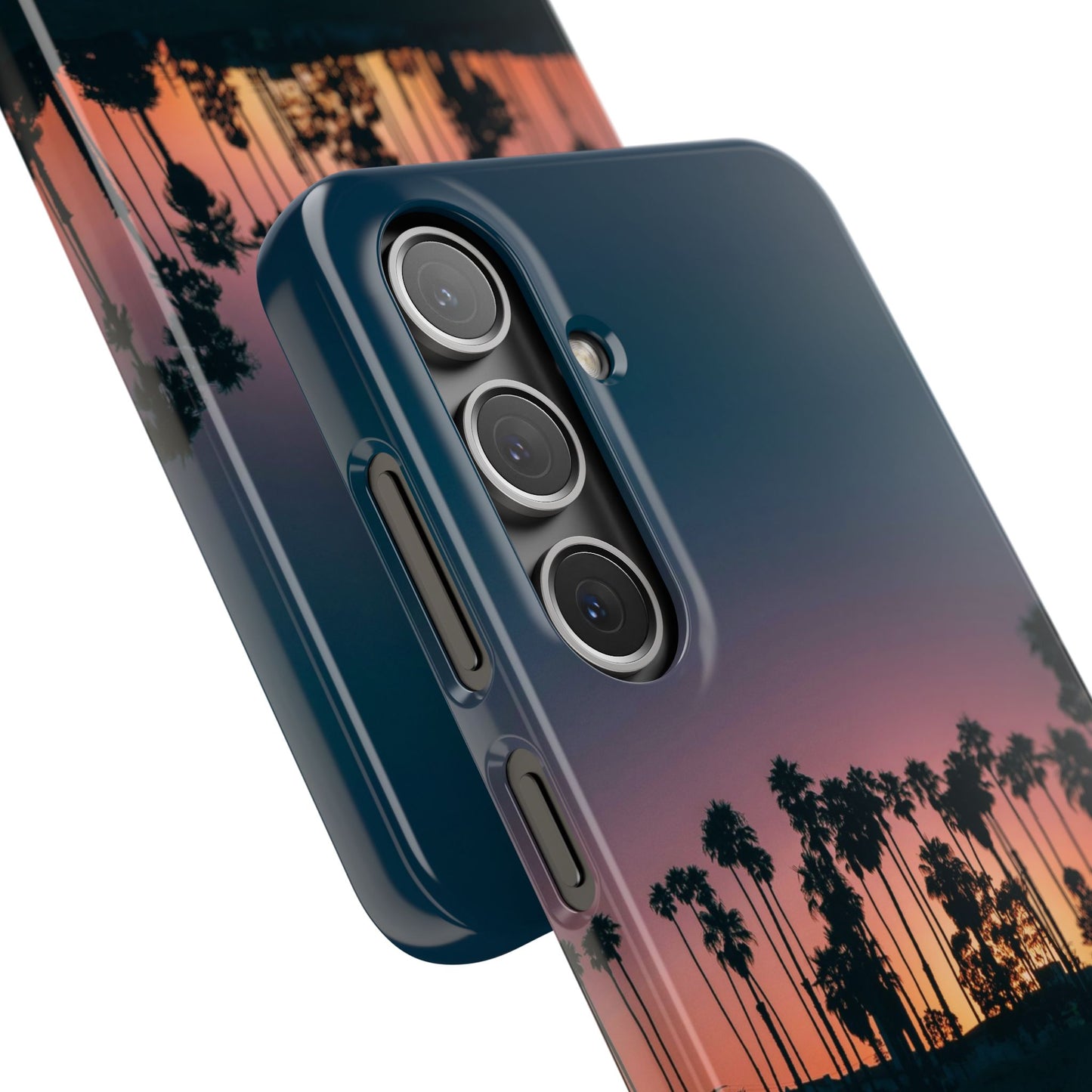 Tropical Sunset Cajasol - Vibrant Palm Tree