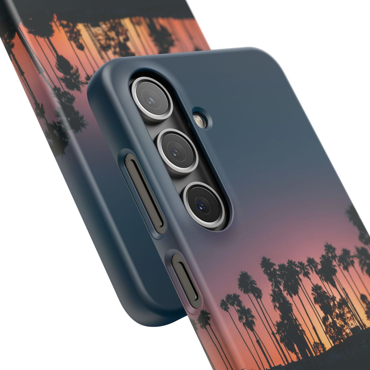 Tropical Sunset Cajasol - Vibrant Palm Tree