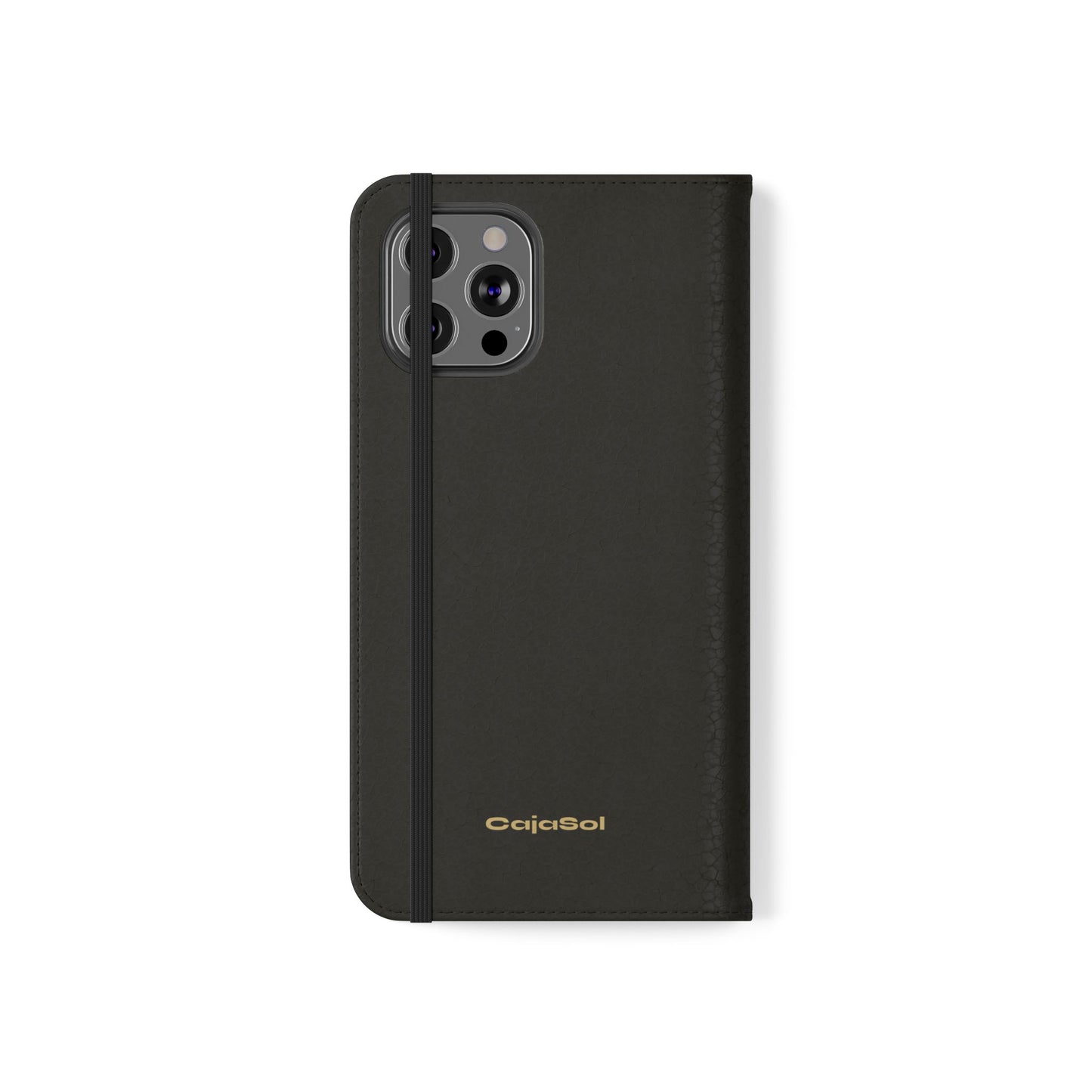 Obsidian Black Cajasol Luxe - Luxury Protection for Your Phone