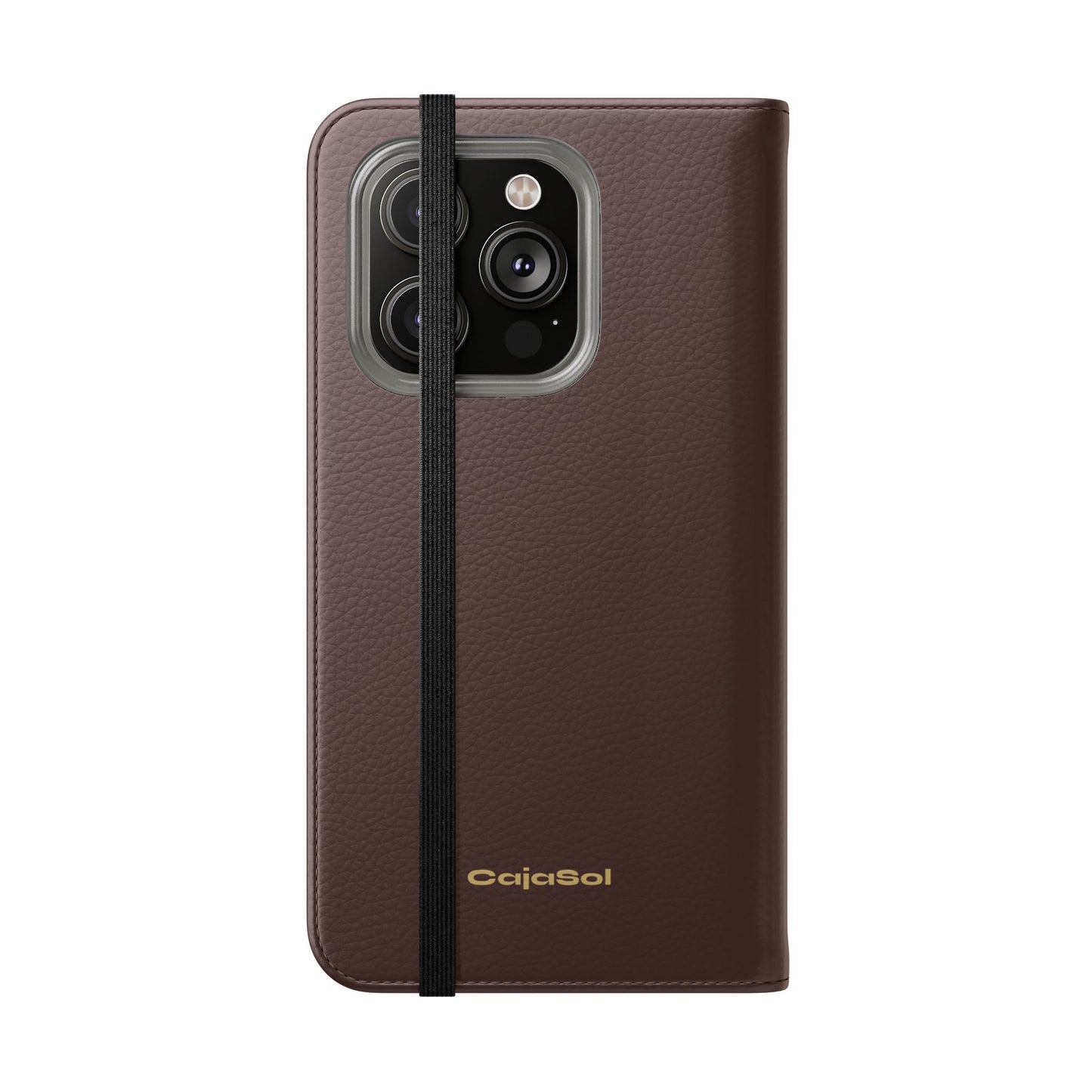 Espresso Brown Cajasol Luxe - Luxury Protection for Your Phone
