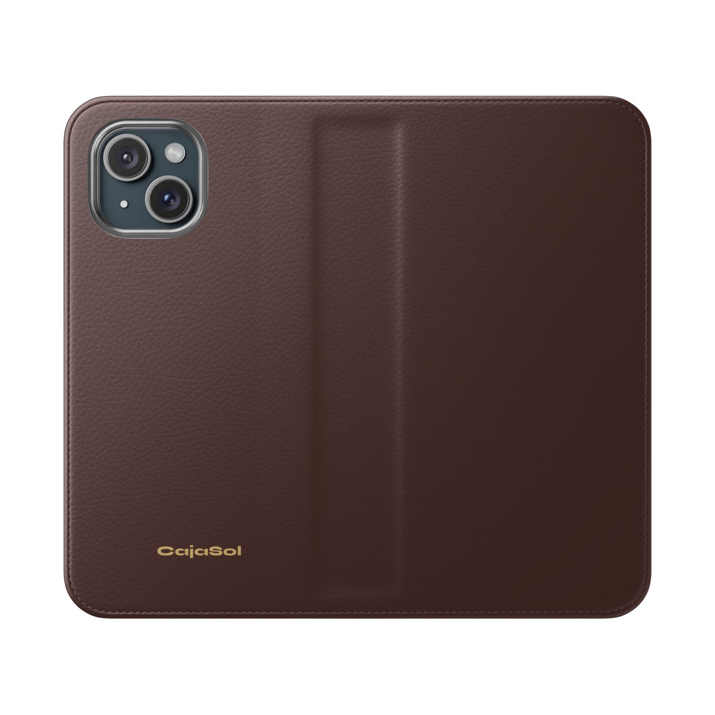Espresso Brown Cajasol Luxe - Luxury Protection for Your Phone