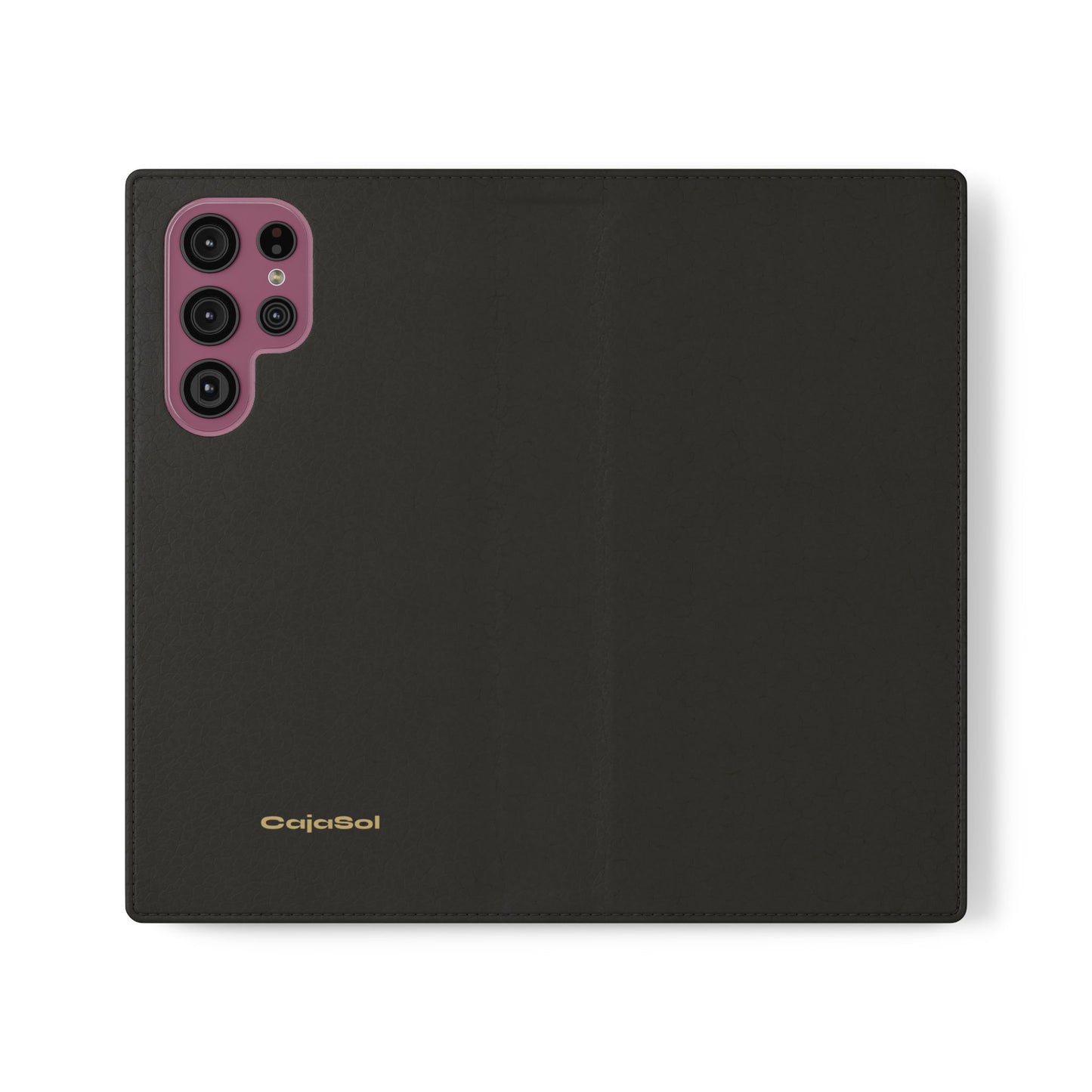Obsidian Black Cajasol Luxe - Luxury Protection for Your Phone