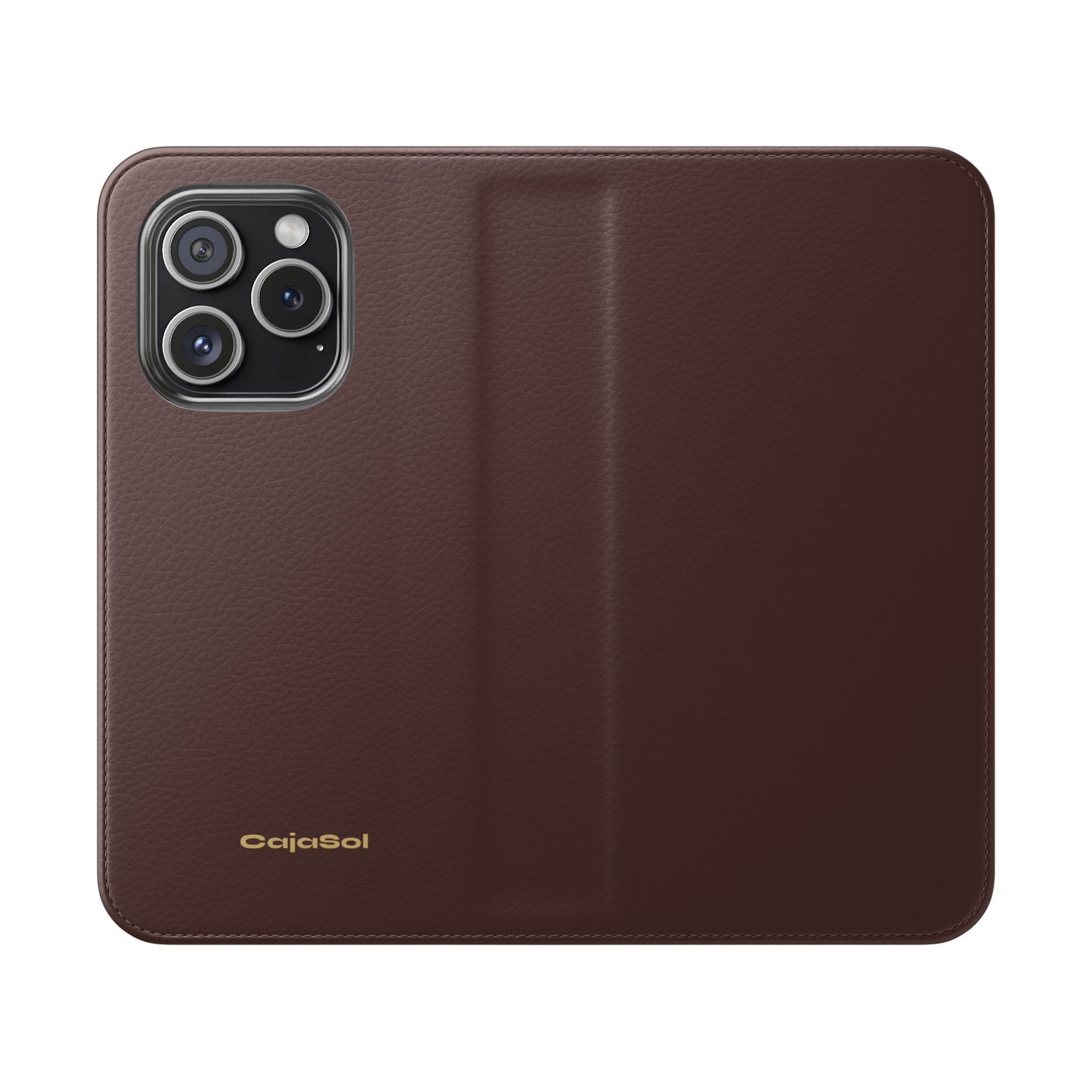 Espresso Brown Cajasol Luxe - Luxury Protection for Your Phone