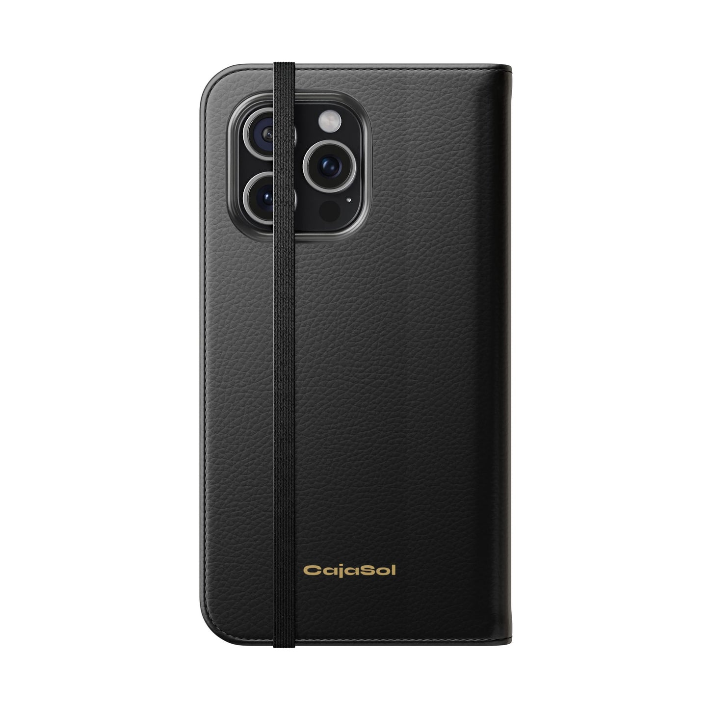 Obsidian Black Cajasol Luxe - Luxury Protection for Your Phone