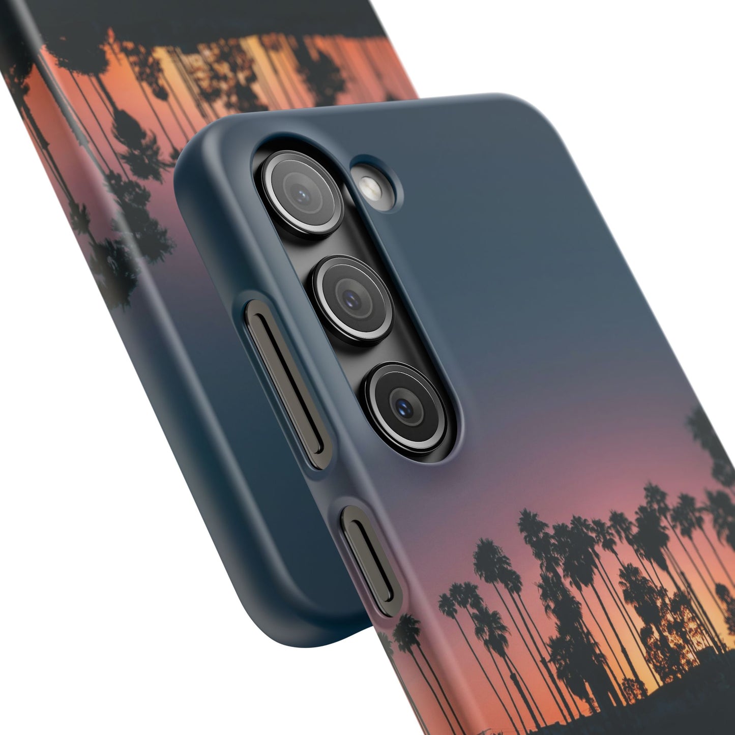 Tropical Sunset Cajasol - Vibrant Palm Tree