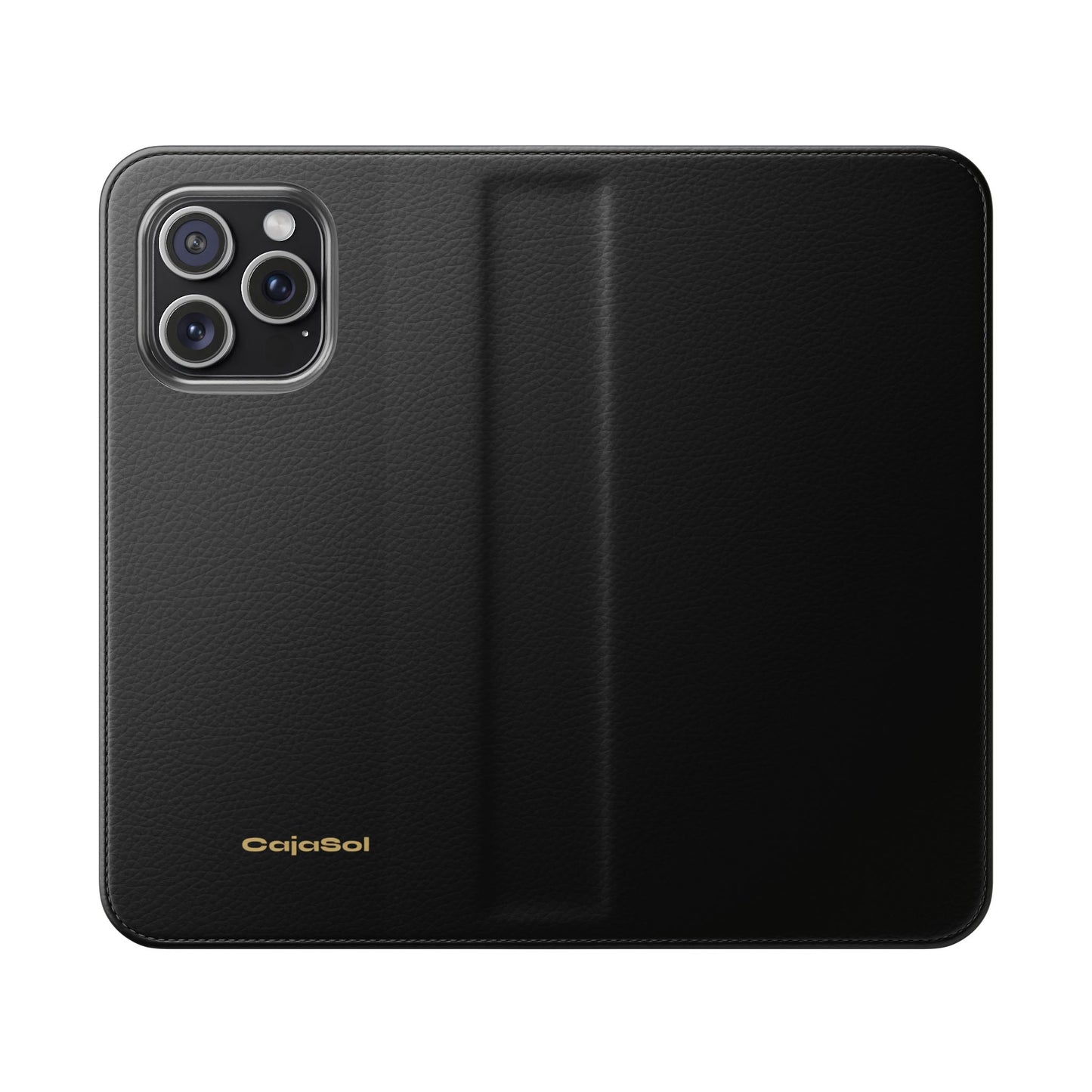 Obsidian Black Cajasol Luxe - Luxury Protection for Your Phone