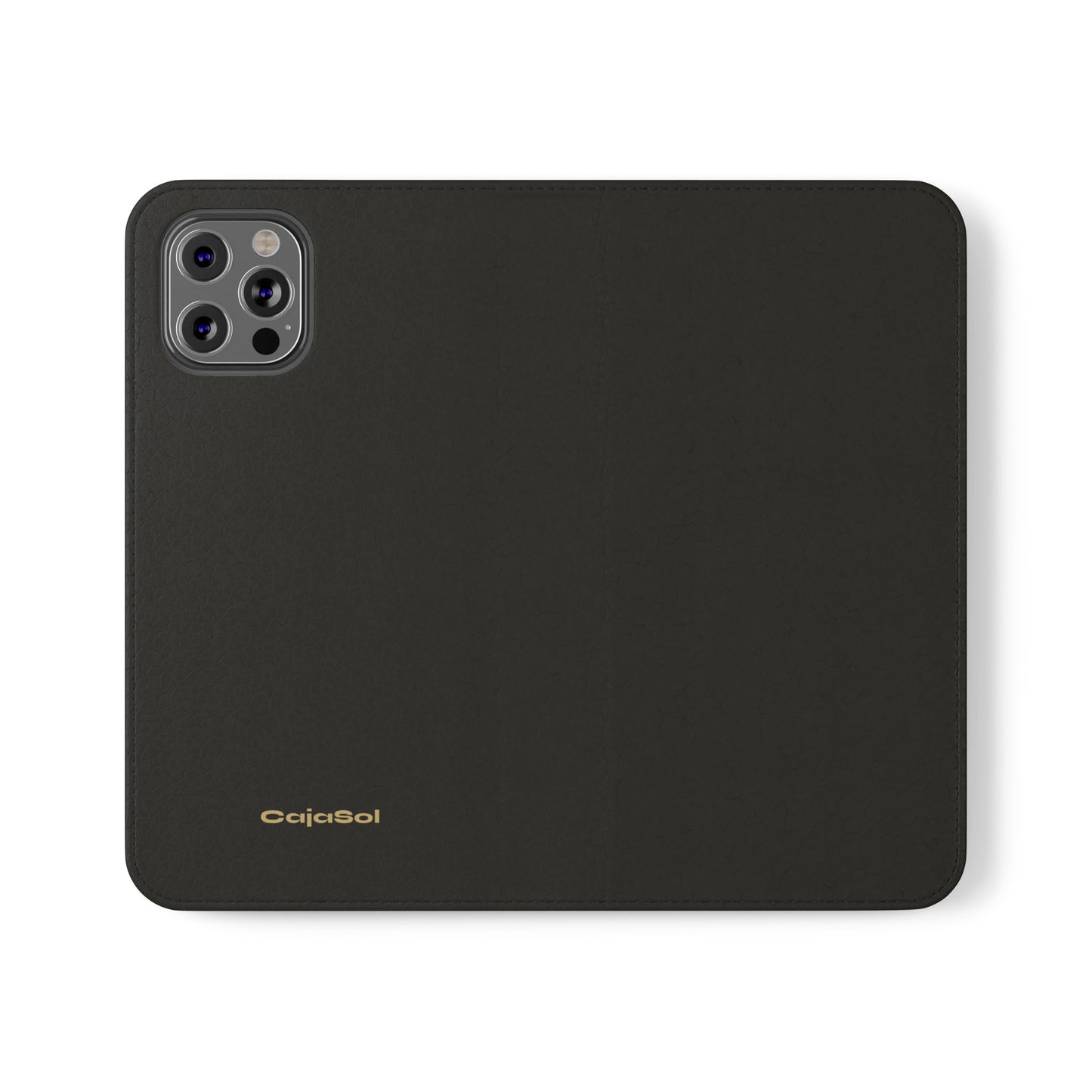 Obsidian Black Cajasol Luxe - Luxury Protection for Your Phone