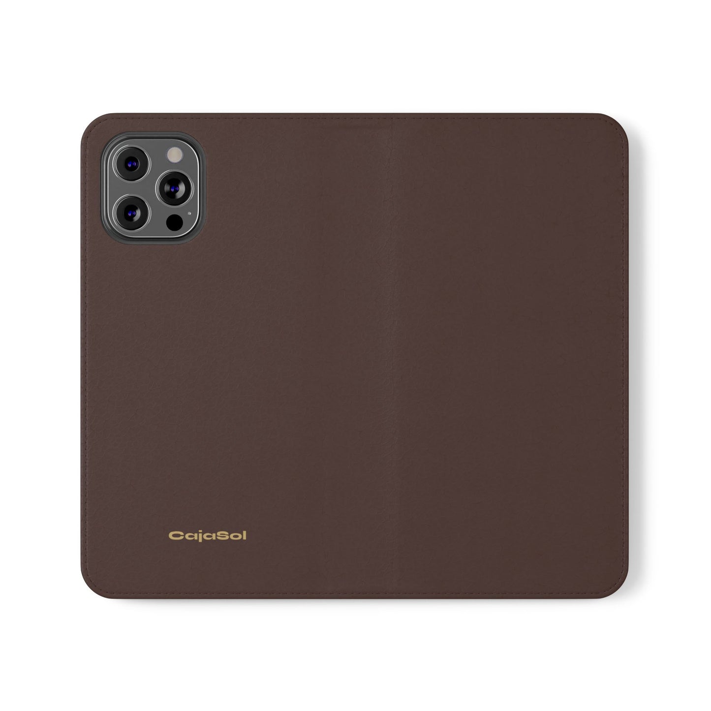 Espresso Brown Cajasol Luxe - Luxury Protection for Your Phone