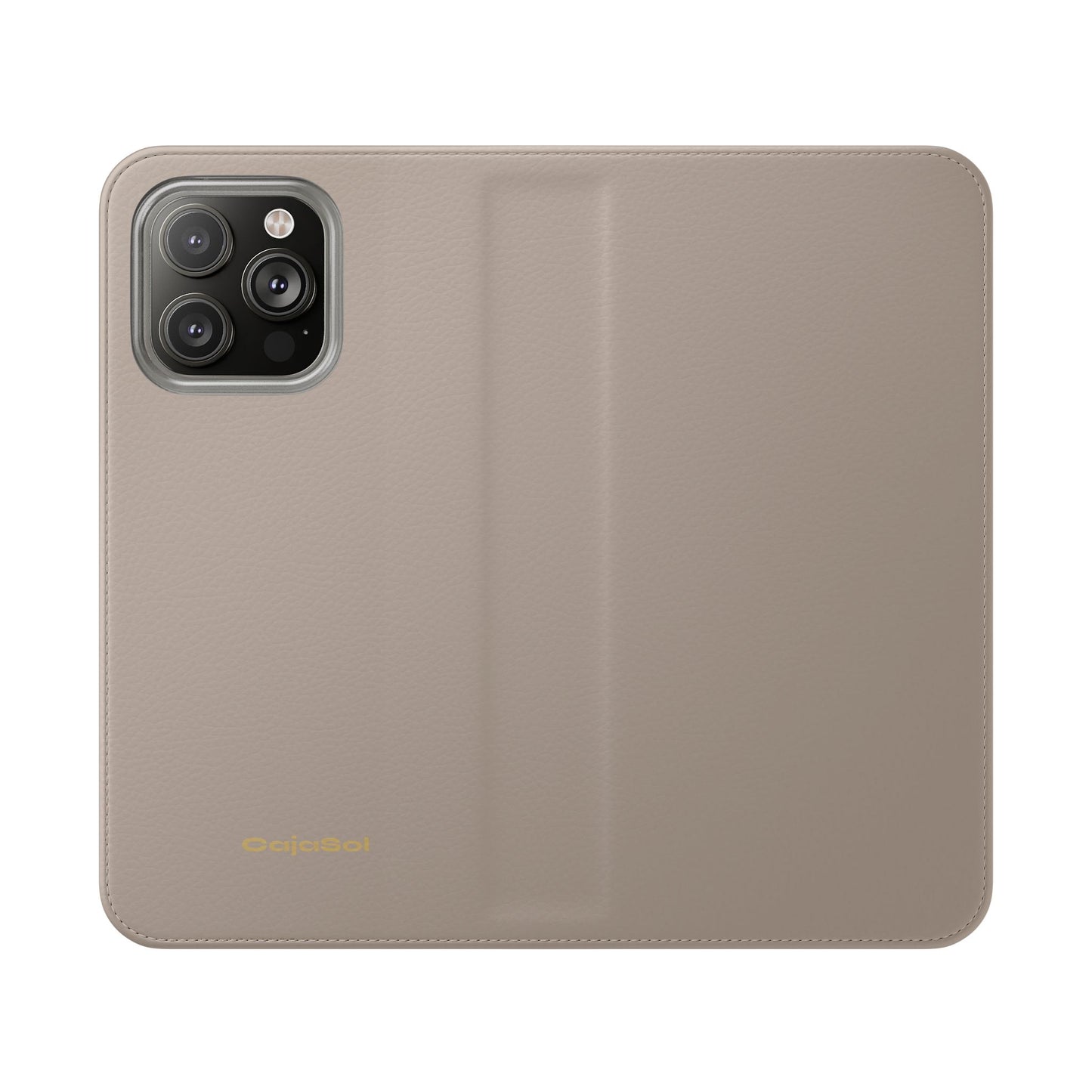 Muted Taupe Cajasol Luxe - Luxury Protection for Your Phone