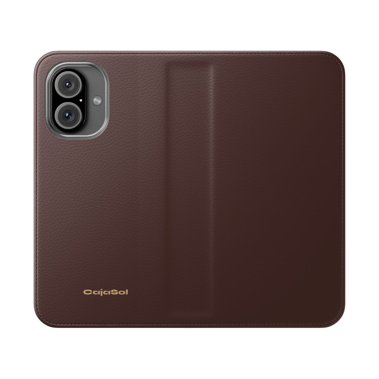Espresso Brown Cajasol Luxe - Luxury Protection for Your Phone