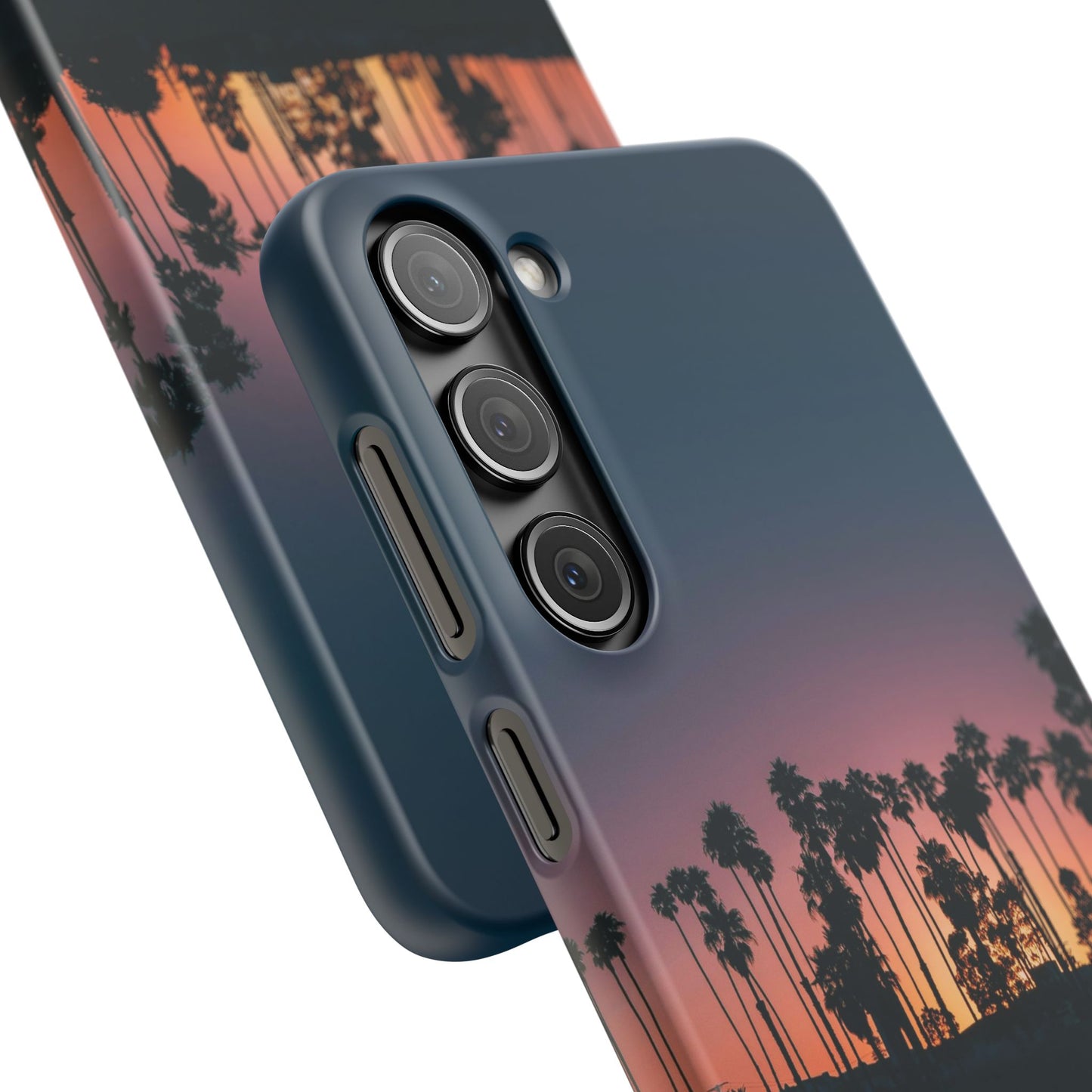 Tropical Sunset Cajasol - Vibrant Palm Tree