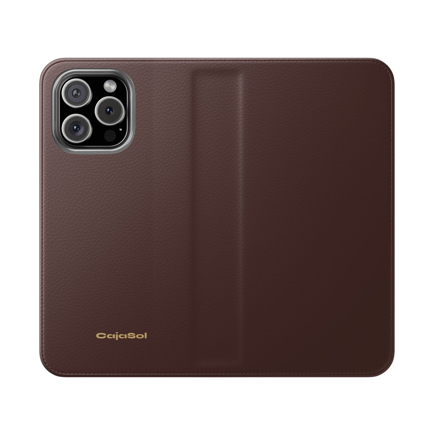 Espresso Brown Cajasol Luxe - Luxury Protection for Your Phone