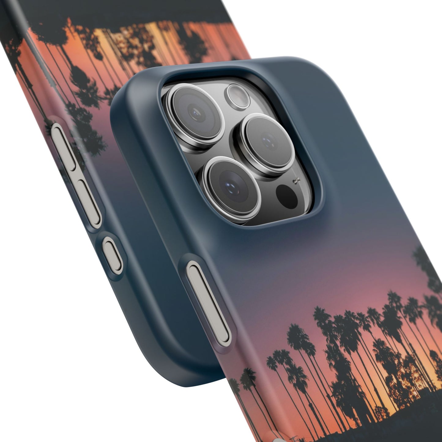 Tropical Sunset Cajasol - Vibrant Palm Tree