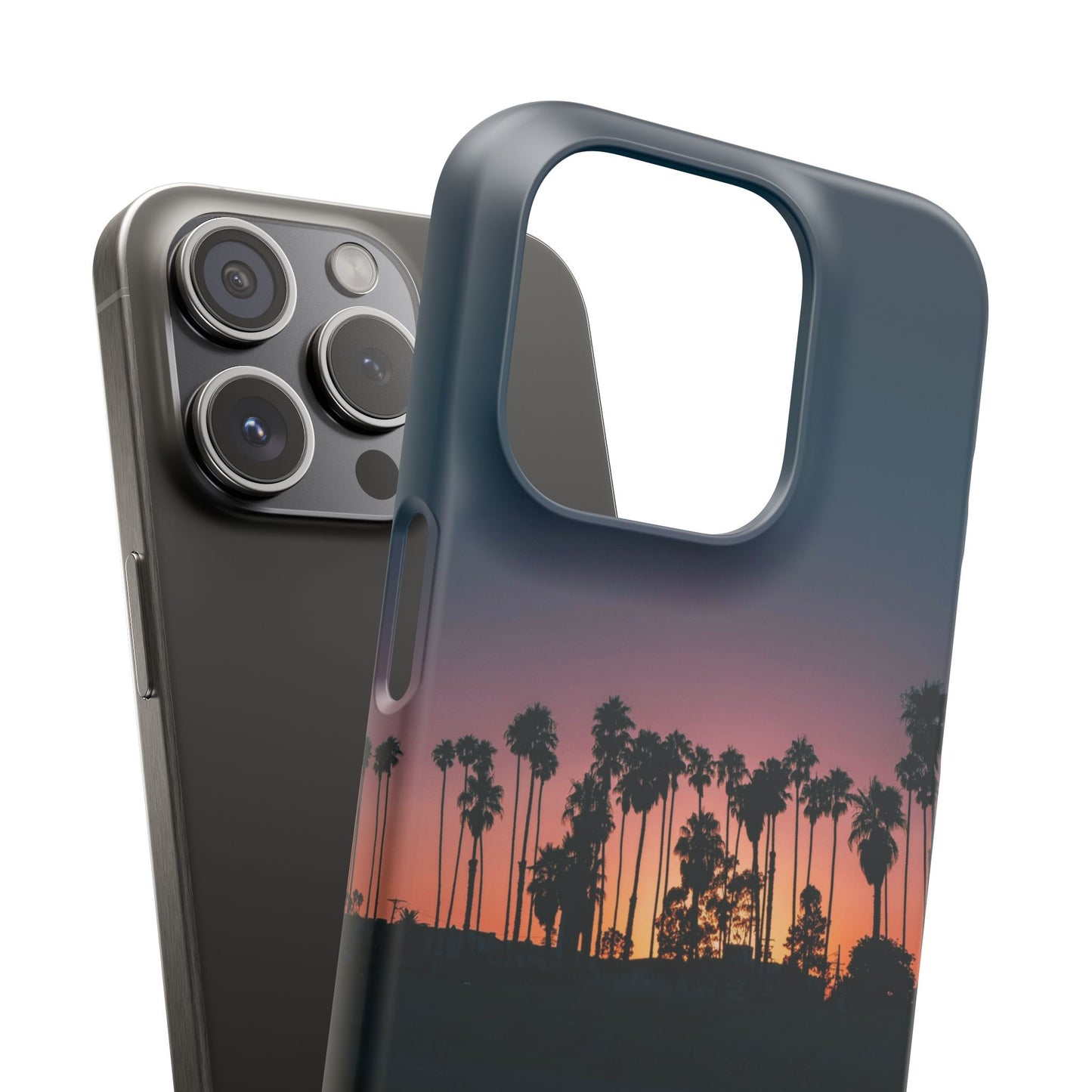 Tropical Sunset Cajasol - Vibrant Palm Tree