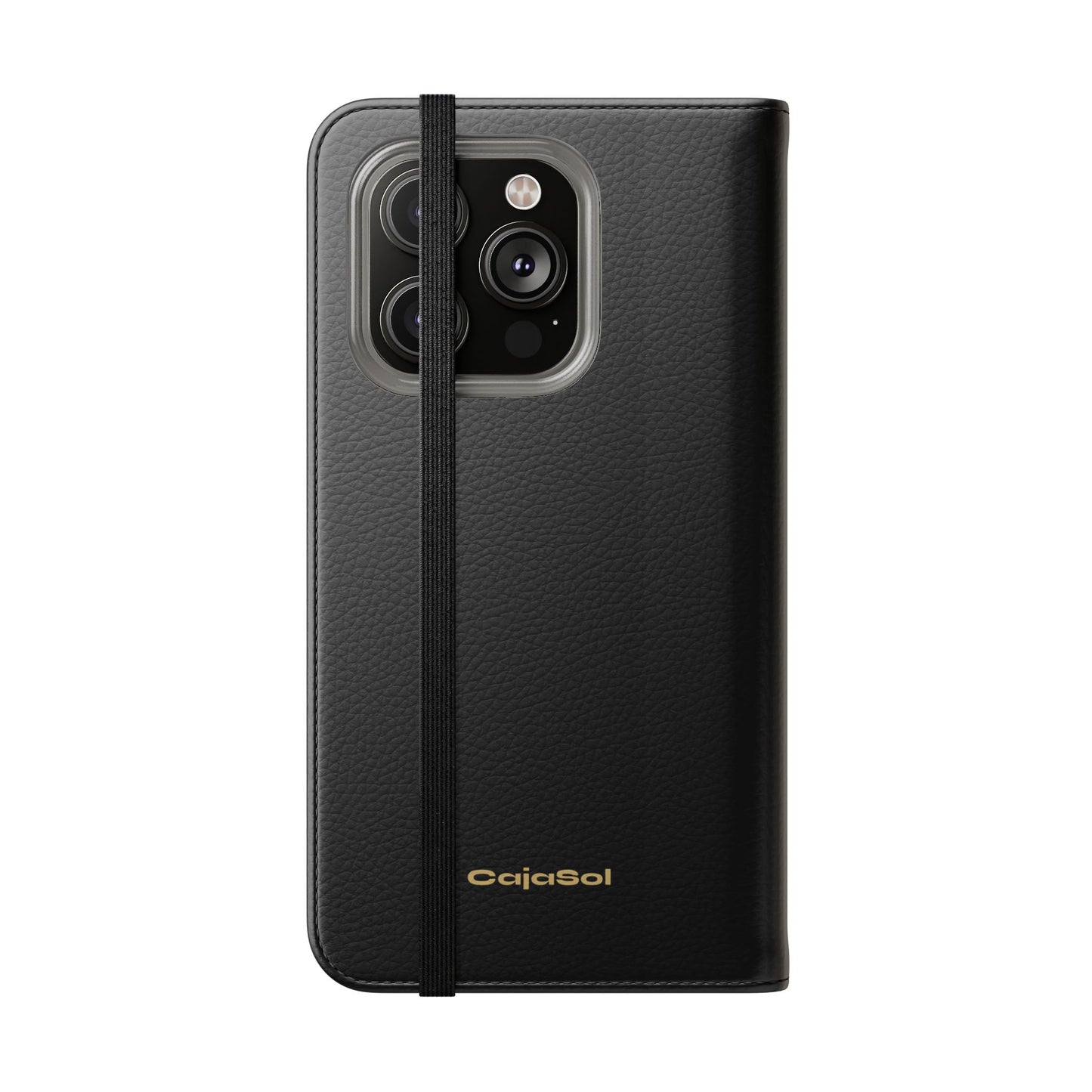 Obsidian Black Cajasol Luxe - Luxury Protection for Your Phone