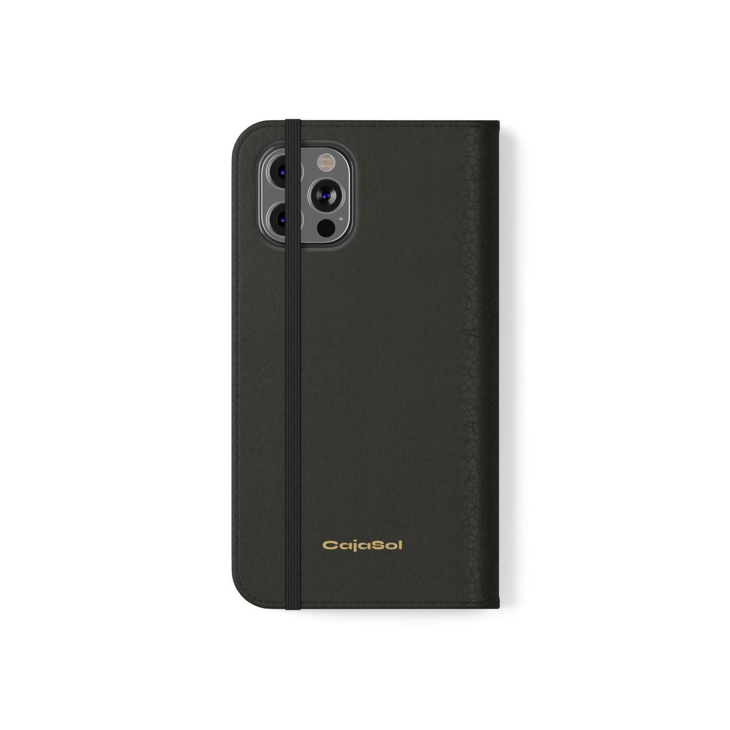Obsidian Black Cajasol Luxe - Luxury Protection for Your Phone
