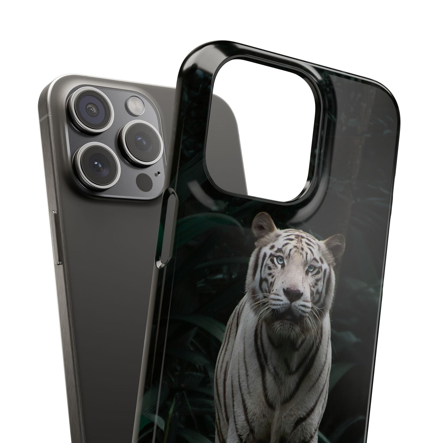 Majestic White Tiger Cajasol - Elegant & Protective for Wildlife Lovers