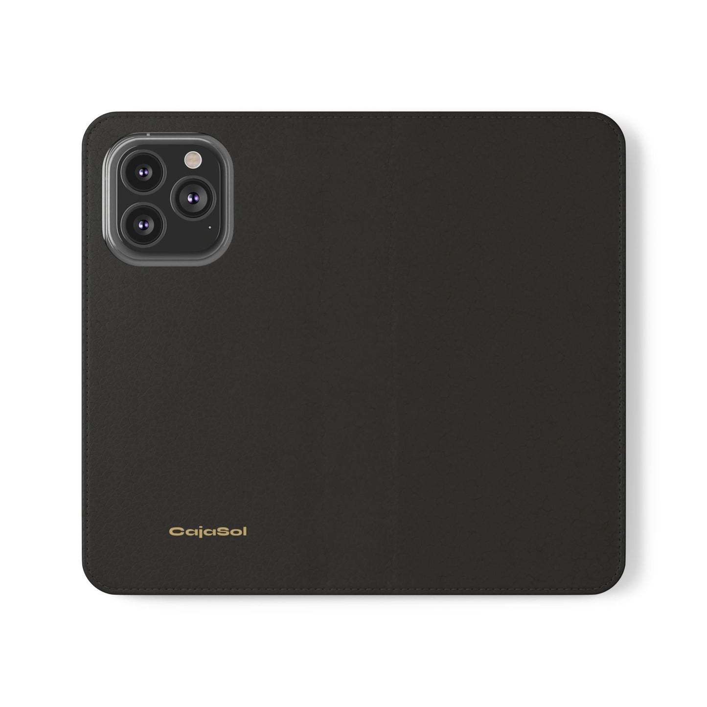 Obsidian Black Cajasol Luxe - Luxury Protection for Your Phone